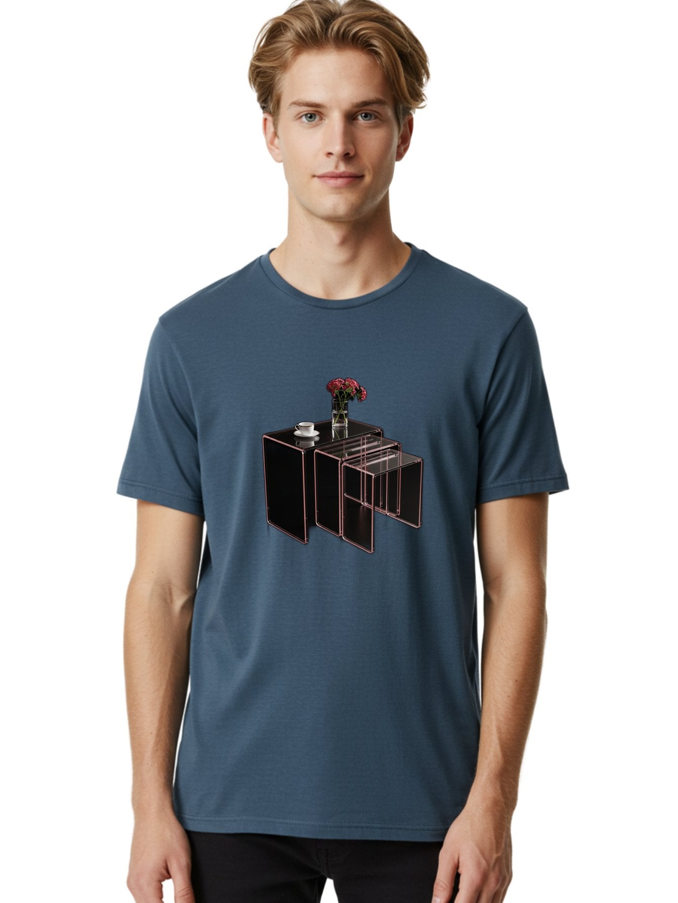 Black-Cabinet-With-Drawer Men'S Graphic Tee, 100% Cotton, Comfortable Casual Summer Wear, Machine Washable, Vintage Camera, Old Camera, Antique Camera, Black Camera, Classic Photography, Photography Equipment, Nostalgic Device, Film Camera, Bag179 27