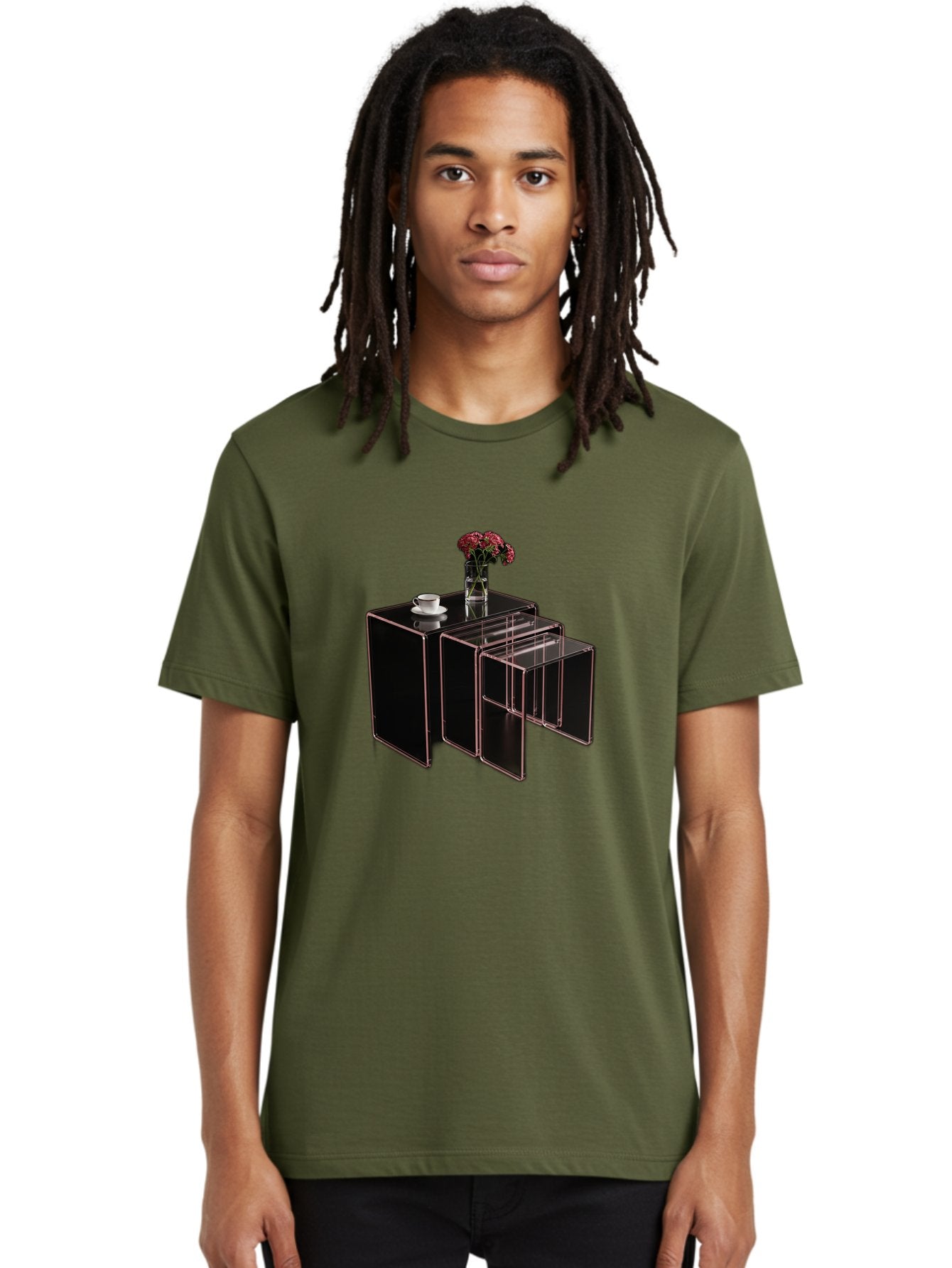 Black-Cabinet-With-Drawer Men'S Graphic Tee, 100% Cotton, Comfortable Casual Summer Wear, Machine Washable, Vintage Camera, Old Camera, Antique Camera, Black Camera, Classic Photography, Photography Equipment, Nostalgic Device, Film Camera, Bag179 25