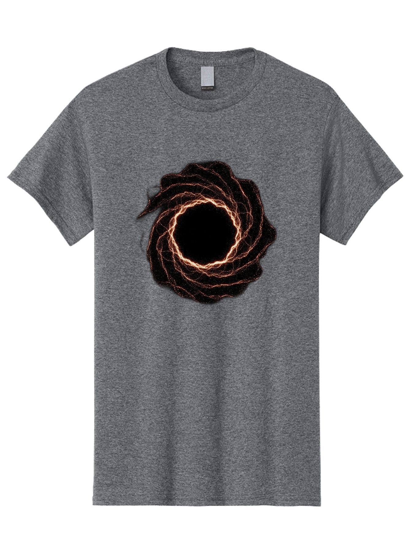 Black-Hole-Vortex Men'S Graphic Tee, 100% Cotton, Comfortable Casual Summer Wear, Machine Washable, Vintage Camera, Old Camera, Antique Camera, Black Camera, Classic Photography, Photography Equipment, Nostalgic Device, Film Camera, Camera Art Bag180 10