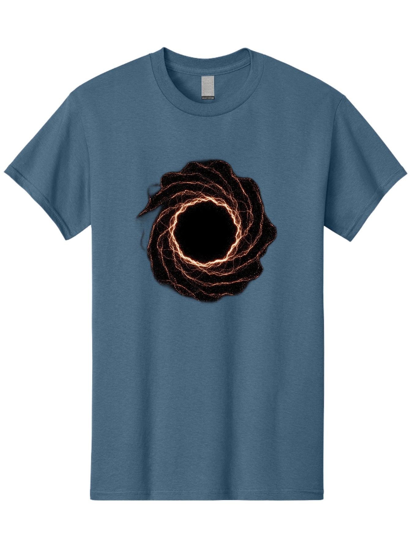 Black-Hole-Vortex Men'S Graphic Tee, 100% Cotton, Comfortable Casual Summer Wear, Machine Washable, Vintage Camera, Old Camera, Antique Camera, Black Camera, Classic Photography, Photography Equipment, Nostalgic Device, Film Camera, Camera Art Bag180 3