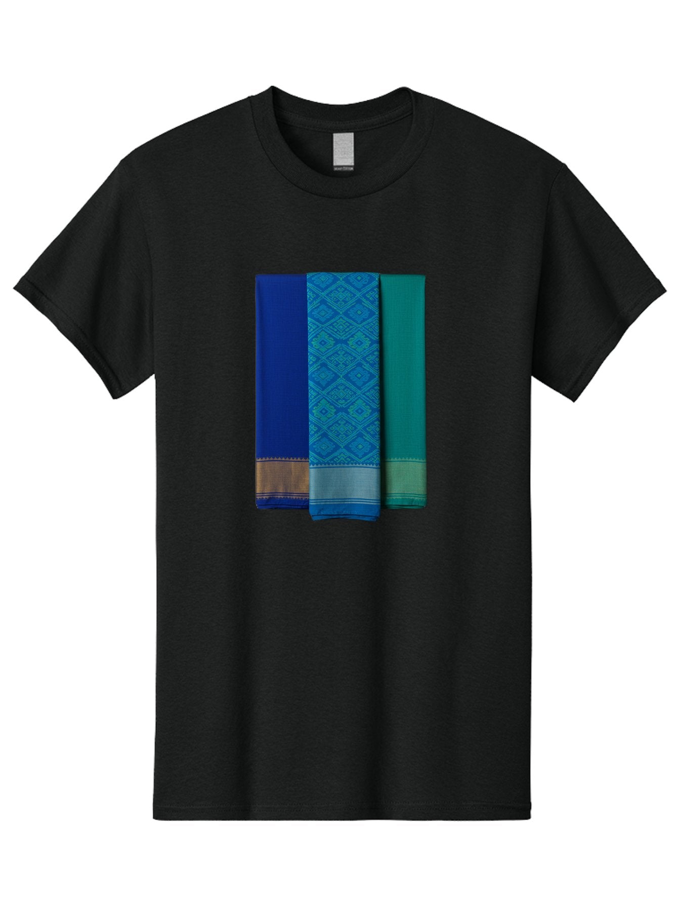 Blue-And-Teal-Sarees Men'S Graphic Tee, 100% Cotton, Comfortable Casual Summer Wear, Machine Washable, Vintage Camera, Old Camera, Antique Camera, Black Camera, Classic Photography, Photography Equipment, Nostalgic Device, Film Camera, Bag184 6