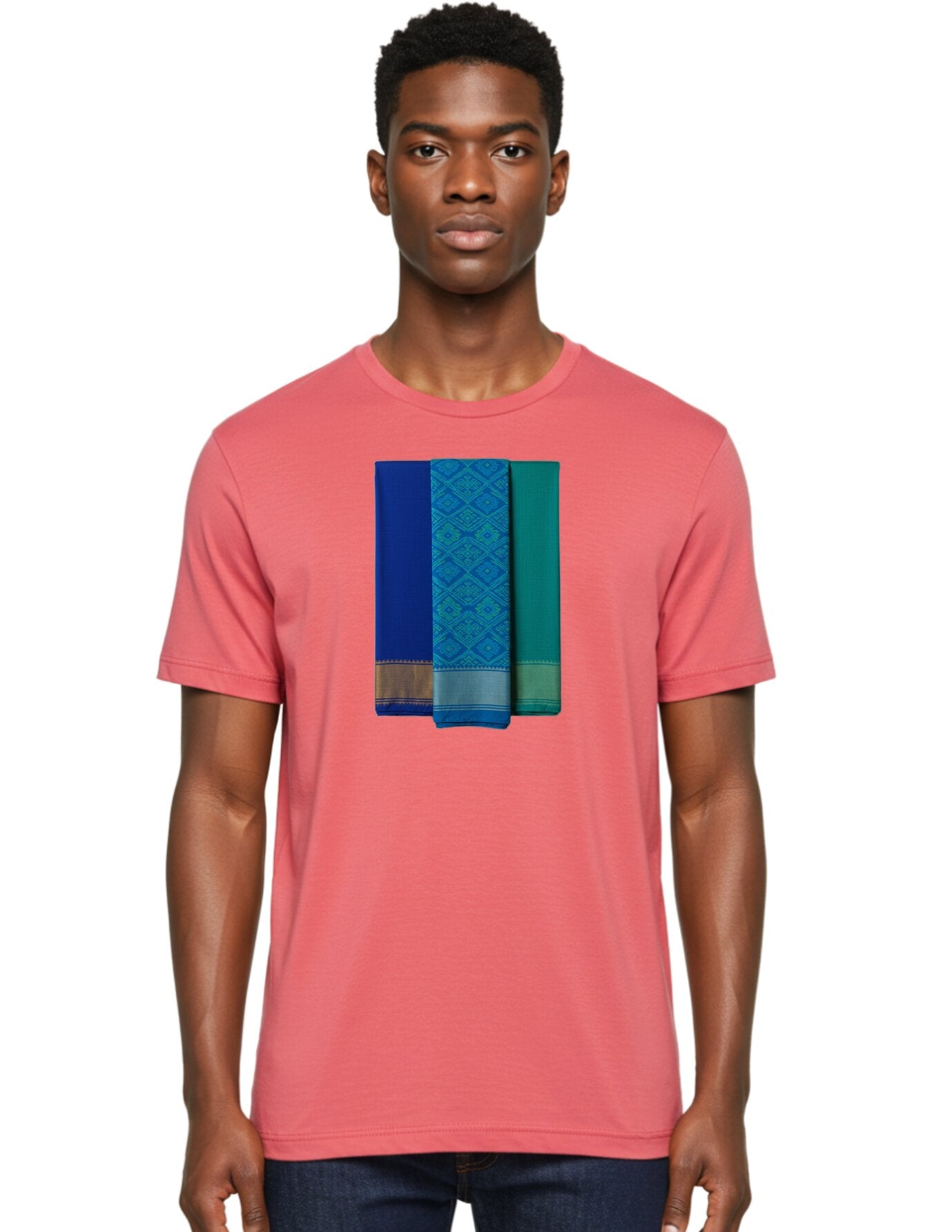 Blue-And-Teal-Sarees Men'S Graphic Tee, 100% Cotton, Comfortable Casual Summer Wear, Machine Washable, Vintage Camera, Old Camera, Antique Camera, Black Camera, Classic Photography, Photography Equipment, Nostalgic Device, Film Camera, Bag184 30