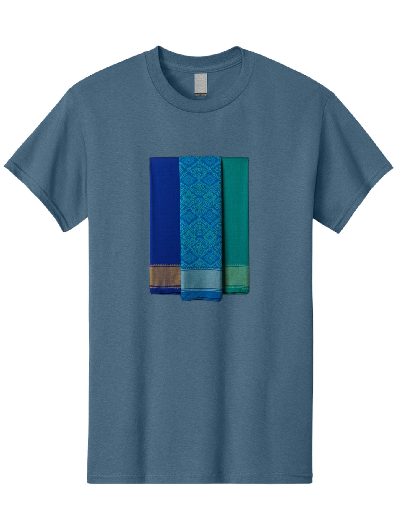 Blue-And-Teal-Sarees Men'S Graphic Tee, 100% Cotton, Comfortable Casual Summer Wear, Machine Washable, Vintage Camera, Old Camera, Antique Camera, Black Camera, Classic Photography, Photography Equipment, Nostalgic Device, Film Camera, Bag184 13