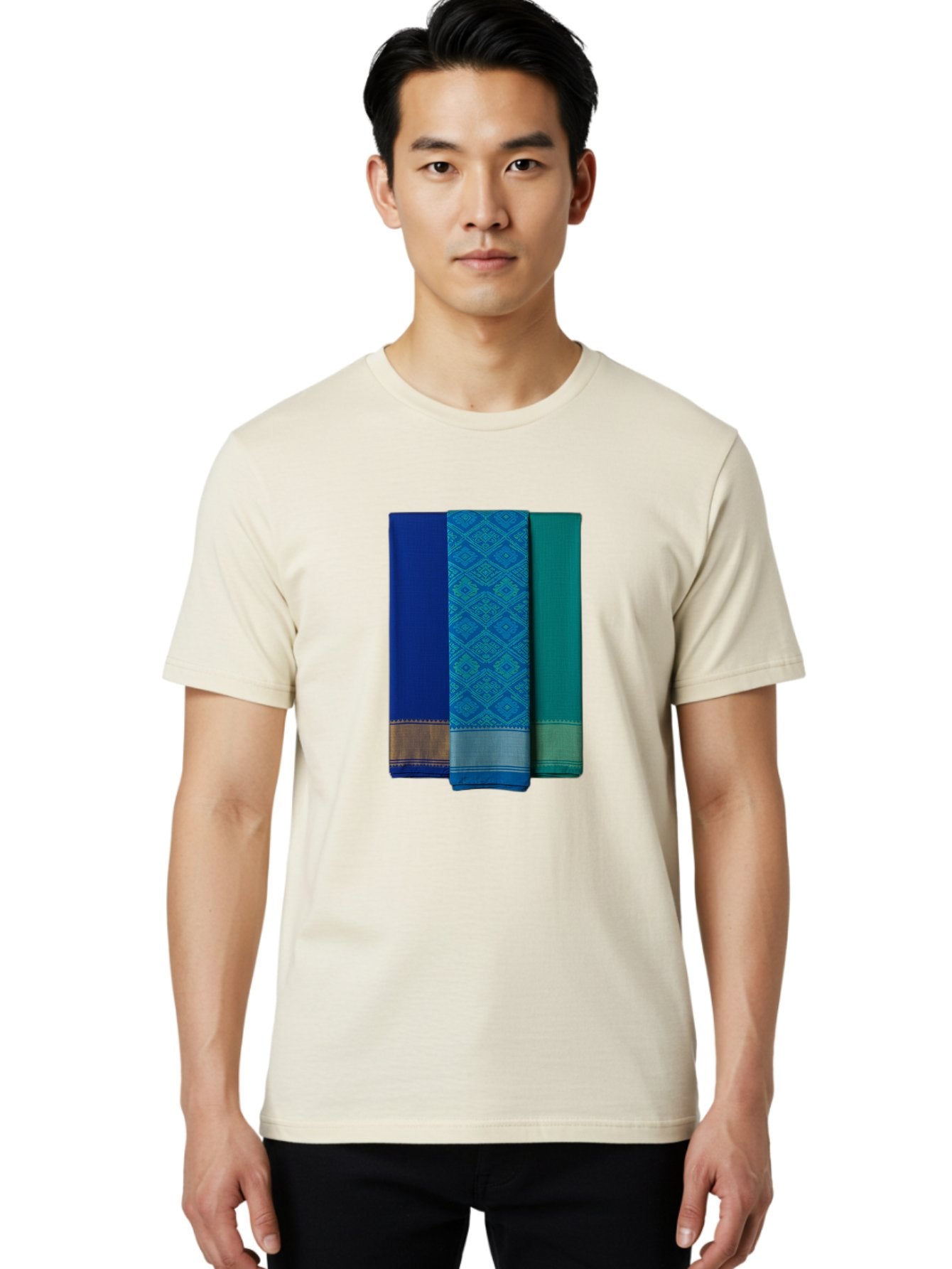 Blue-And-Teal-Sarees Men'S Graphic Tee, 100% Cotton, Comfortable Casual Summer Wear, Machine Washable, Vintage Camera, Old Camera, Antique Camera, Black Camera, Classic Photography, Photography Equipment, Nostalgic Device, Film Camera, Bag184 16