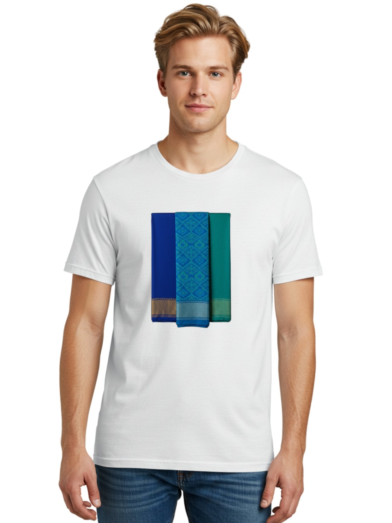 Blue-And-Teal-Sarees Men'S Graphic Tee, 100% Cotton, Comfortable Casual Summer Wear, Machine Washable, Vintage Camera, Old Camera, Antique Camera, Black Camera, Classic Photography, Photography Equipment, Nostalgic Device, Film Camera, Bag184 19