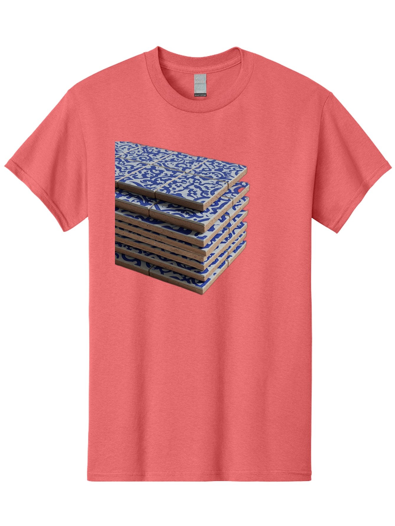 Blue-And-White-Coasters Men'S Graphic Tee, 100% Cotton, Comfortable Casual Summer Wear, Machine Washable, Vintage Camera, Old Camera, Antique Camera, Black Camera, Classic Photography, Photography Equipment, Nostalgic Device, Film Camera, Bag185 15