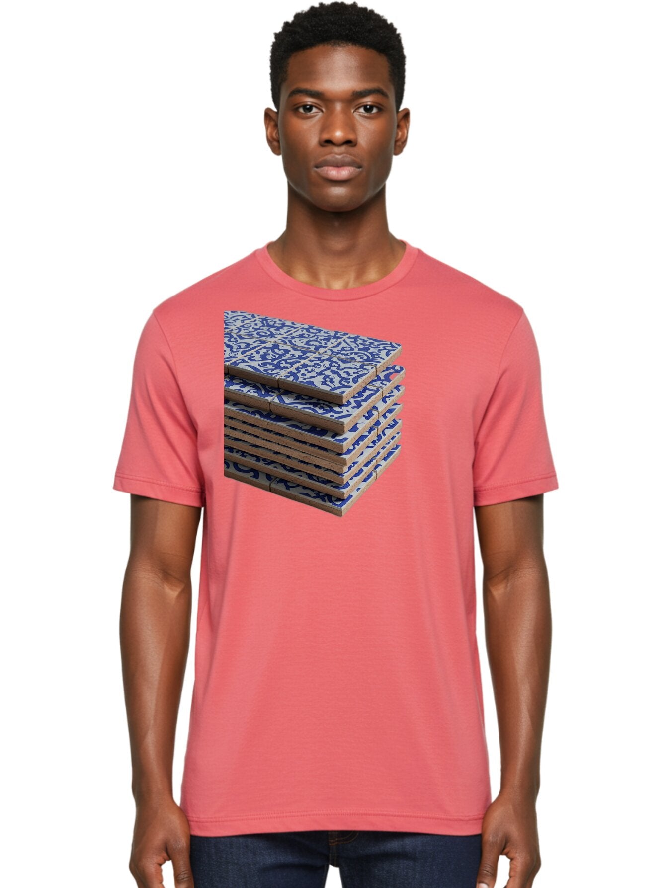 Blue-And-White-Coasters Men'S Graphic Tee, 100% Cotton, Comfortable Casual Summer Wear, Machine Washable, Vintage Camera, Old Camera, Antique Camera, Black Camera, Classic Photography, Photography Equipment, Nostalgic Device, Film Camera, Bag185 30