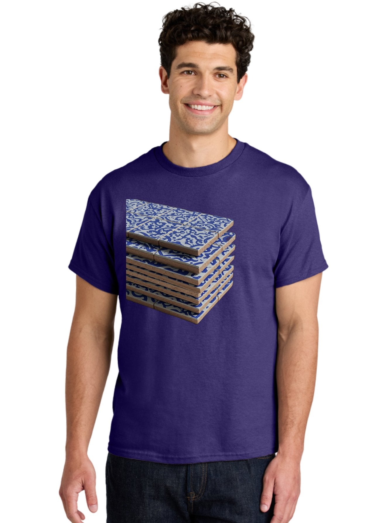 Blue-And-White-Coasters Men'S Graphic Tee, 100% Cotton, Comfortable Casual Summer Wear, Machine Washable, Vintage Camera, Old Camera, Antique Camera, Black Camera, Classic Photography, Photography Equipment, Nostalgic Device, Film Camera, Bag185 29