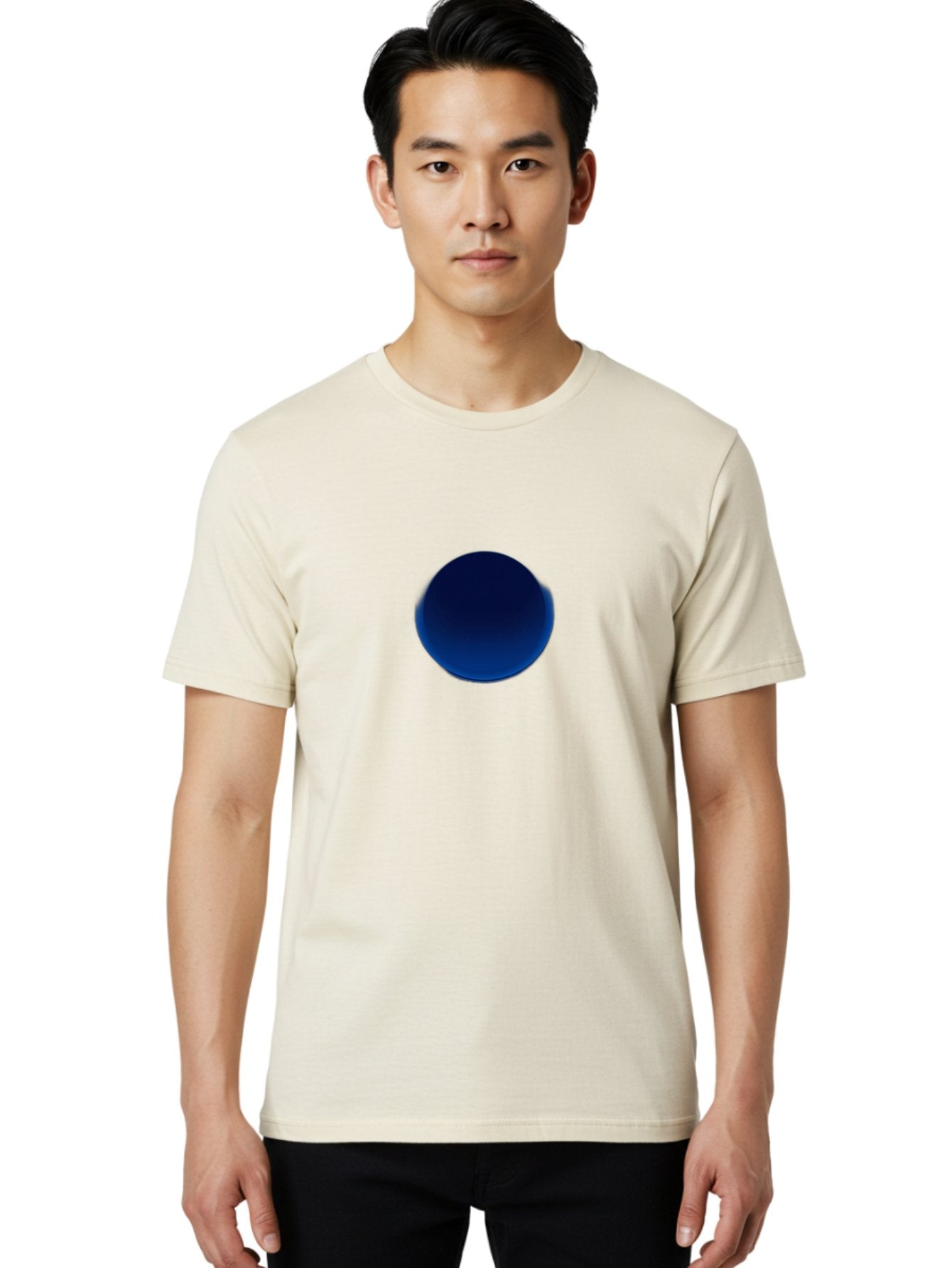 Blue-Circle-1 Men'S Graphic Tee, 100% Cotton, Comfortable Casual Summer Wear, Machine Washable, Vintage Camera, Old Camera, Antique Camera, Black Camera, Classic Photography, Photography Equipment, Nostalgic Device, Film Camera, Camera Art Bag187 28