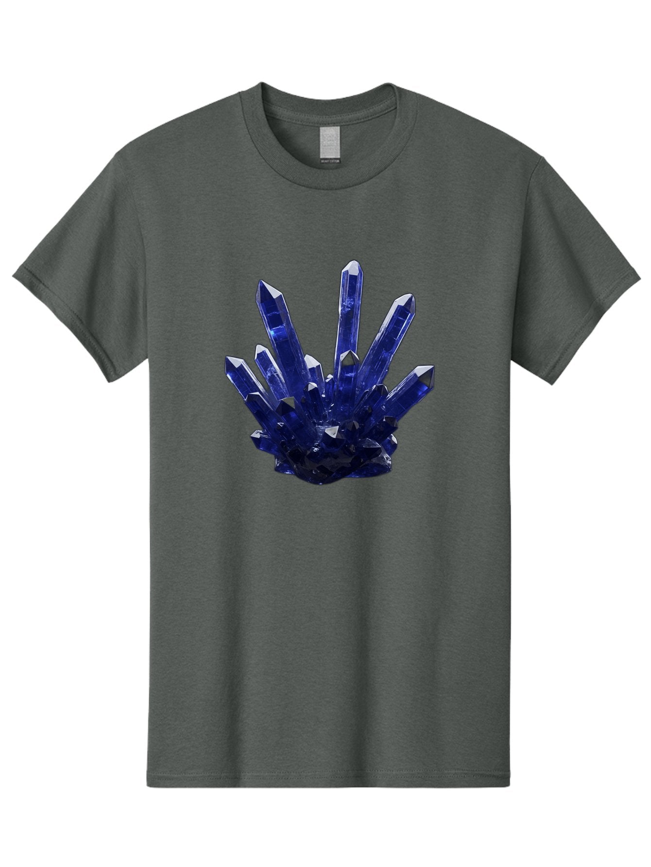 Blue-Crystal-Cluster Men'S Graphic Tee, 100% Cotton, Comfortable Casual Summer Wear, Machine Washable, Vintage Camera, Old Camera, Antique Camera, Black Camera, Classic Photography, Photography Equipment, Nostalgic Device, Film Camera, Bag189 3