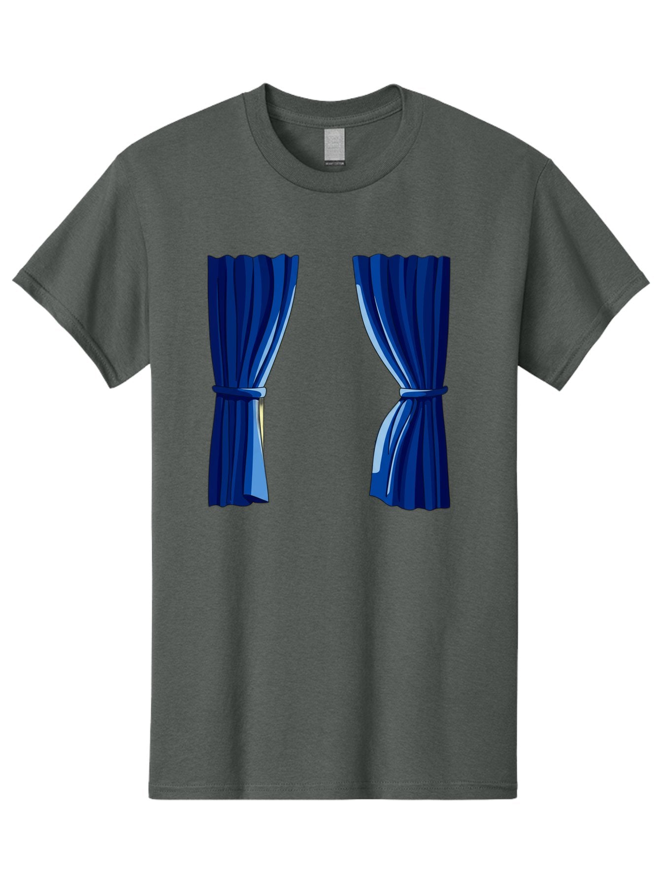 Blue-Curtains Men'S Graphic Tee, 100% Cotton, Comfortable Casual Summer Wear, Machine Washable, Vintage Camera, Old Camera, Antique Camera, Black Camera, Classic Photography, Photography Equipment, Nostalgic Device, Film Camera, Camera Art Bag190 15