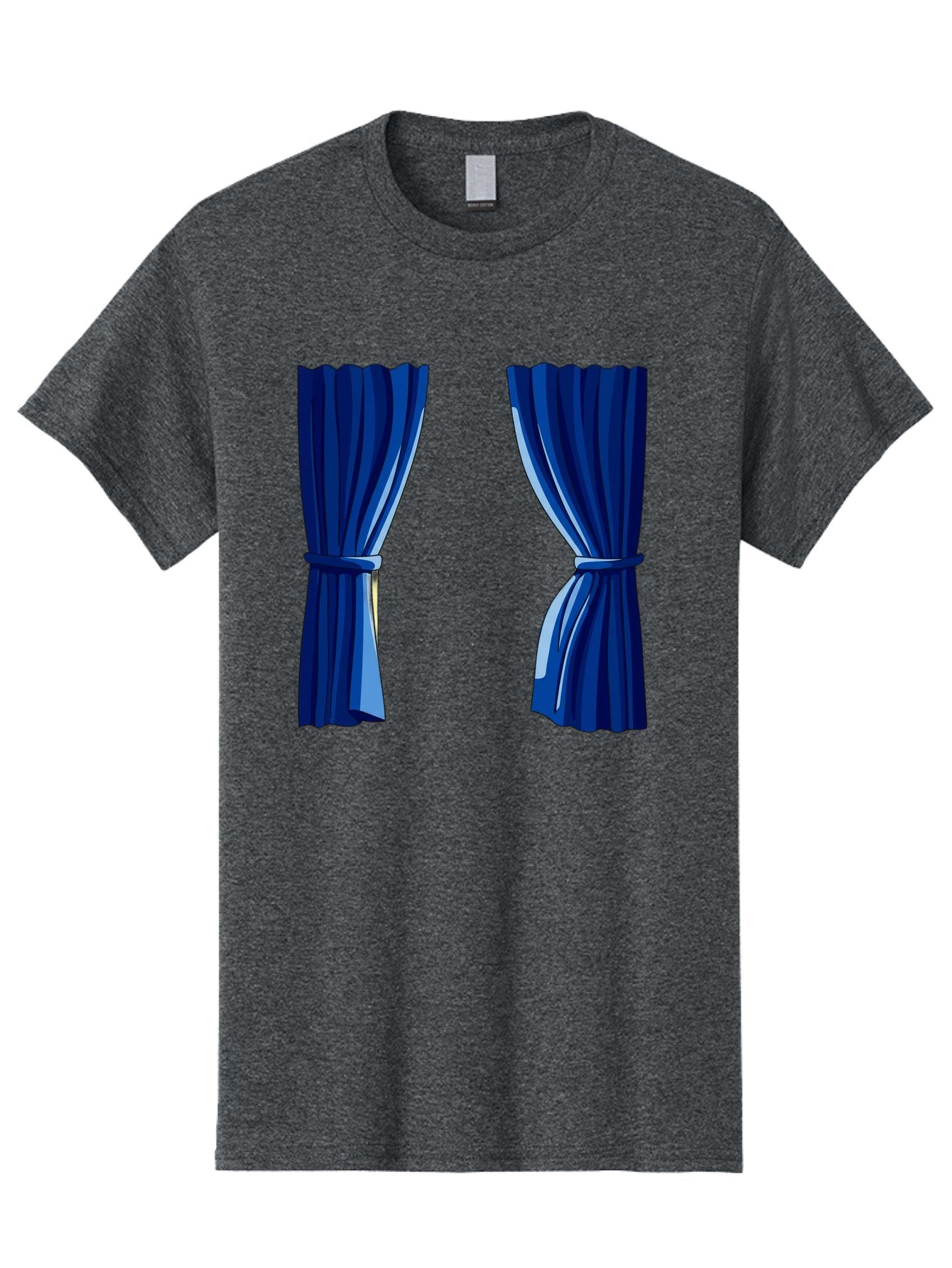 Blue-Curtains Men'S Graphic Tee, 100% Cotton, Comfortable Casual Summer Wear, Machine Washable, Vintage Camera, Old Camera, Antique Camera, Black Camera, Classic Photography, Photography Equipment, Nostalgic Device, Film Camera, Camera Art Bag190 12