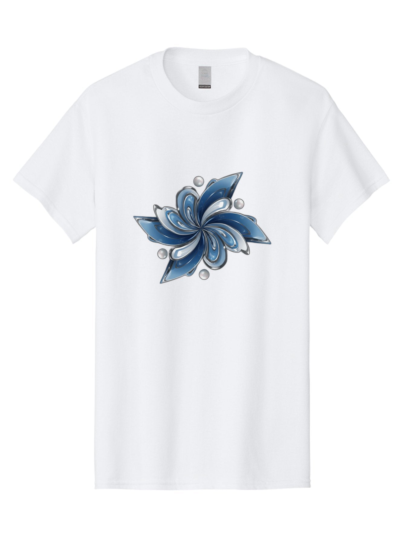 Blue-Flower Men'S Graphic Tee, 100% Cotton, Comfortable Casual Summer Wear, Machine Washable, Vintage Camera, Old Camera, Antique Camera, Black Camera, Classic Photography, Photography Equipment, Nostalgic Device, Film Camera, Camera Art Bag193 7