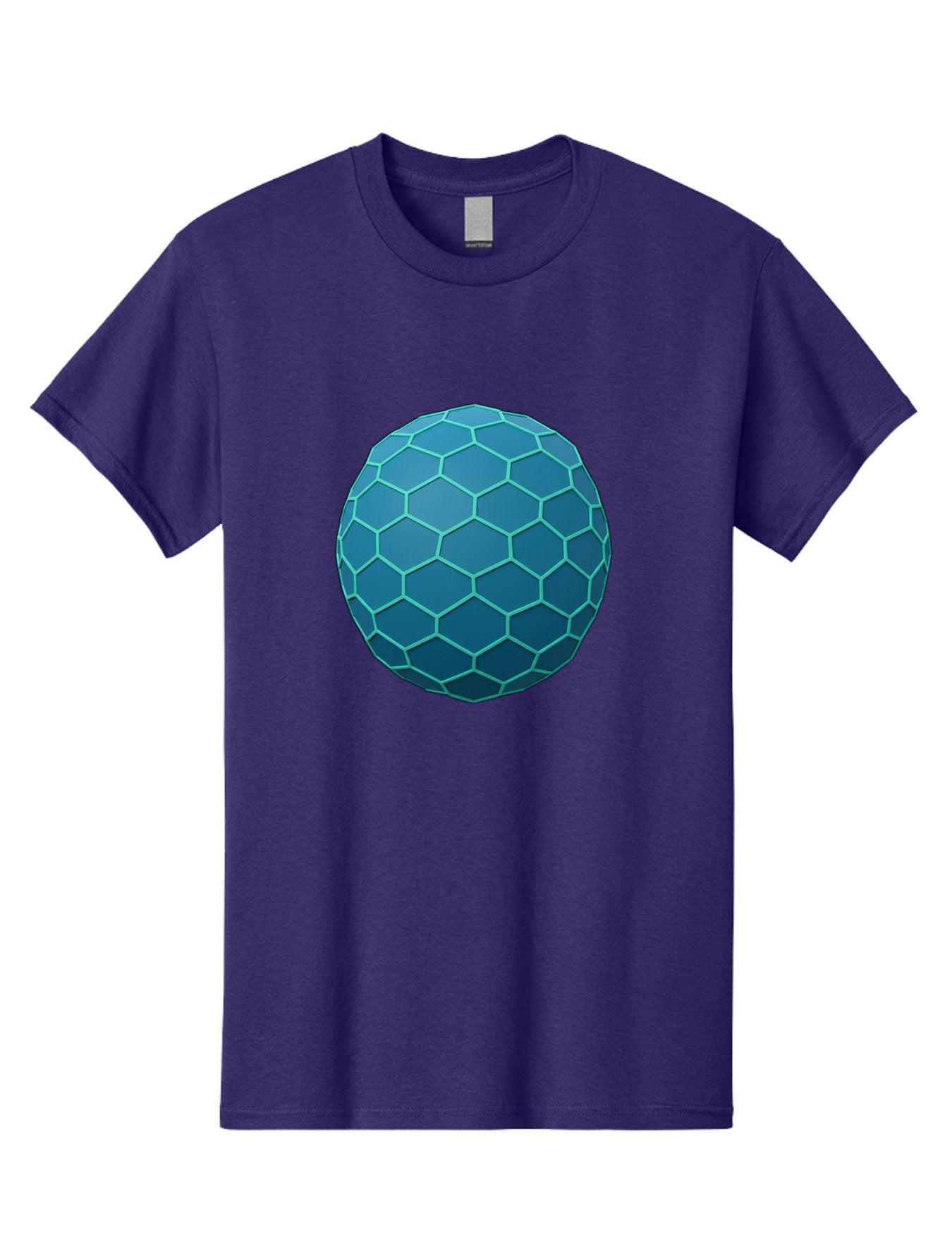 Blue-Hexagonal-Sphere Men'S Graphic Tee, 100% Cotton, Comfortable Casual Summer Wear, Machine Washable, Vintage Camera, Old Camera, Antique Camera, Black Camera, Classic Photography, Photography Equipment, Nostalgic Device, Film Camera, Bag194 6