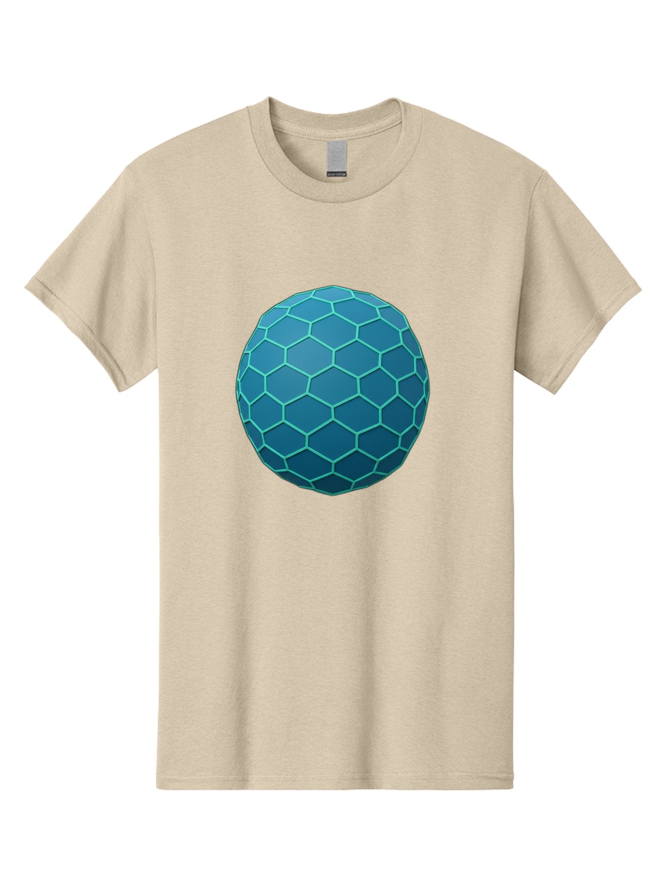 Blue-Hexagonal-Sphere Men'S Graphic Tee, 100% Cotton, Comfortable Casual Summer Wear, Machine Washable, Vintage Camera, Old Camera, Antique Camera, Black Camera, Classic Photography, Photography Equipment, Nostalgic Device, Film Camera, Bag194 11