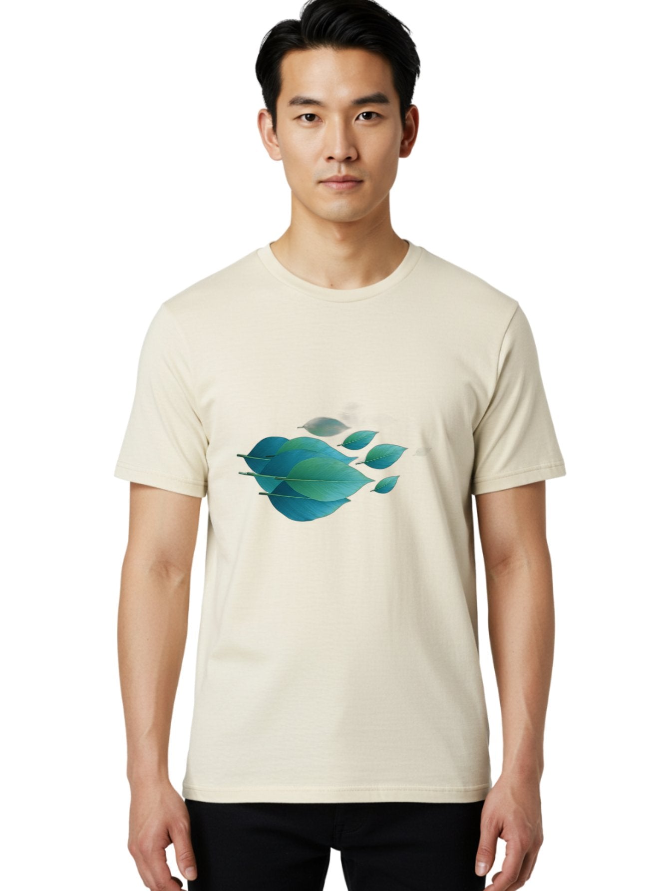 Blue-Leaves Men'S Graphic Tee, 100% Cotton, Comfortable Casual Summer Wear, Machine Washable, Vintage Camera, Old Camera, Antique Camera, Black Camera, Classic Photography, Photography Equipment, Nostalgic Device, Film Camera, Camera Art Bag195 27