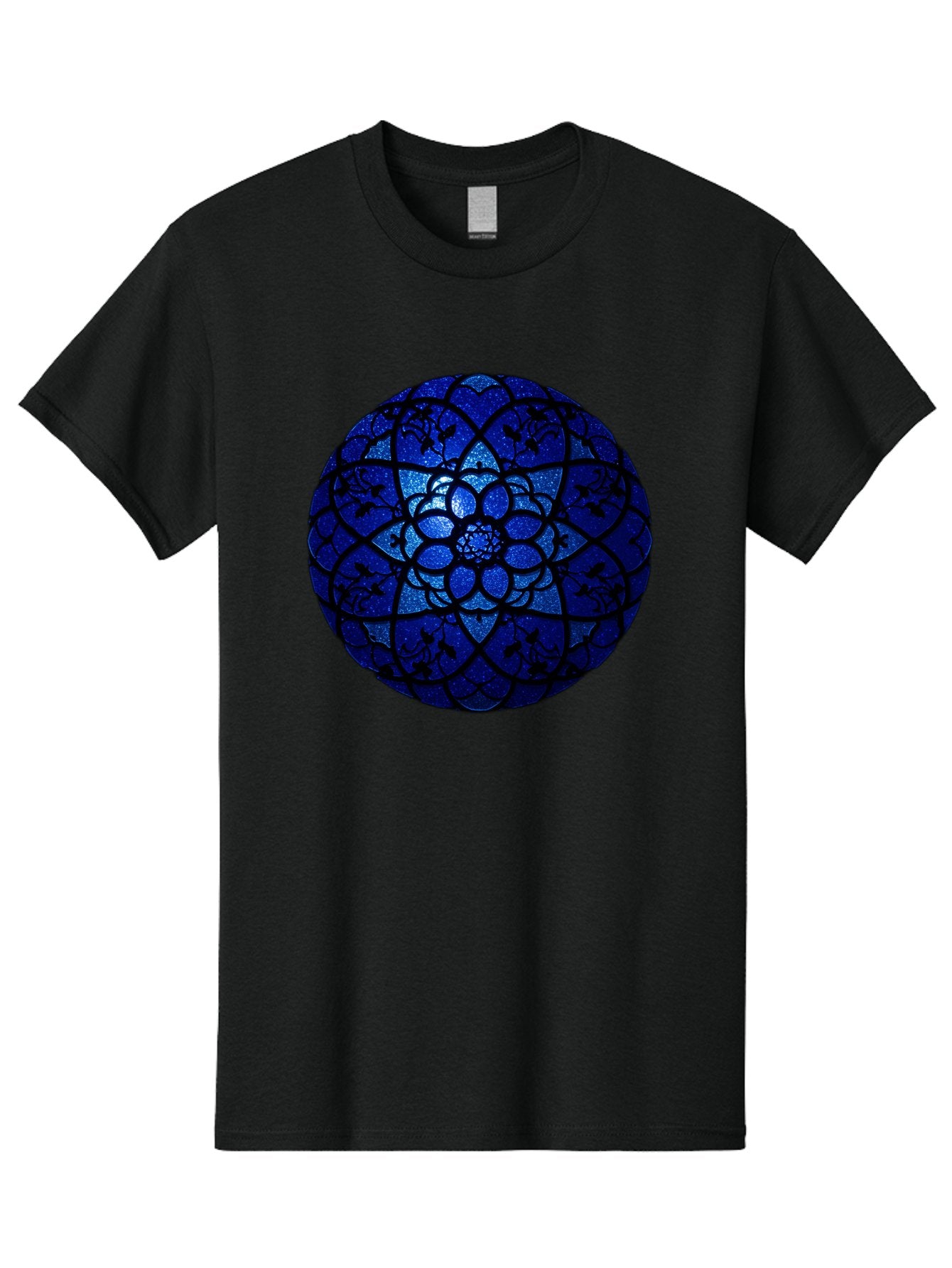 Blue-Lotus-Mandala Men'S Graphic Tee, 100% Cotton, Comfortable Casual Summer Wear, Machine Washable, Vintage Camera, Old Camera, Antique Camera, Black Camera, Classic Photography, Photography Equipment, Nostalgic Device, Film Camera, Bag196 4