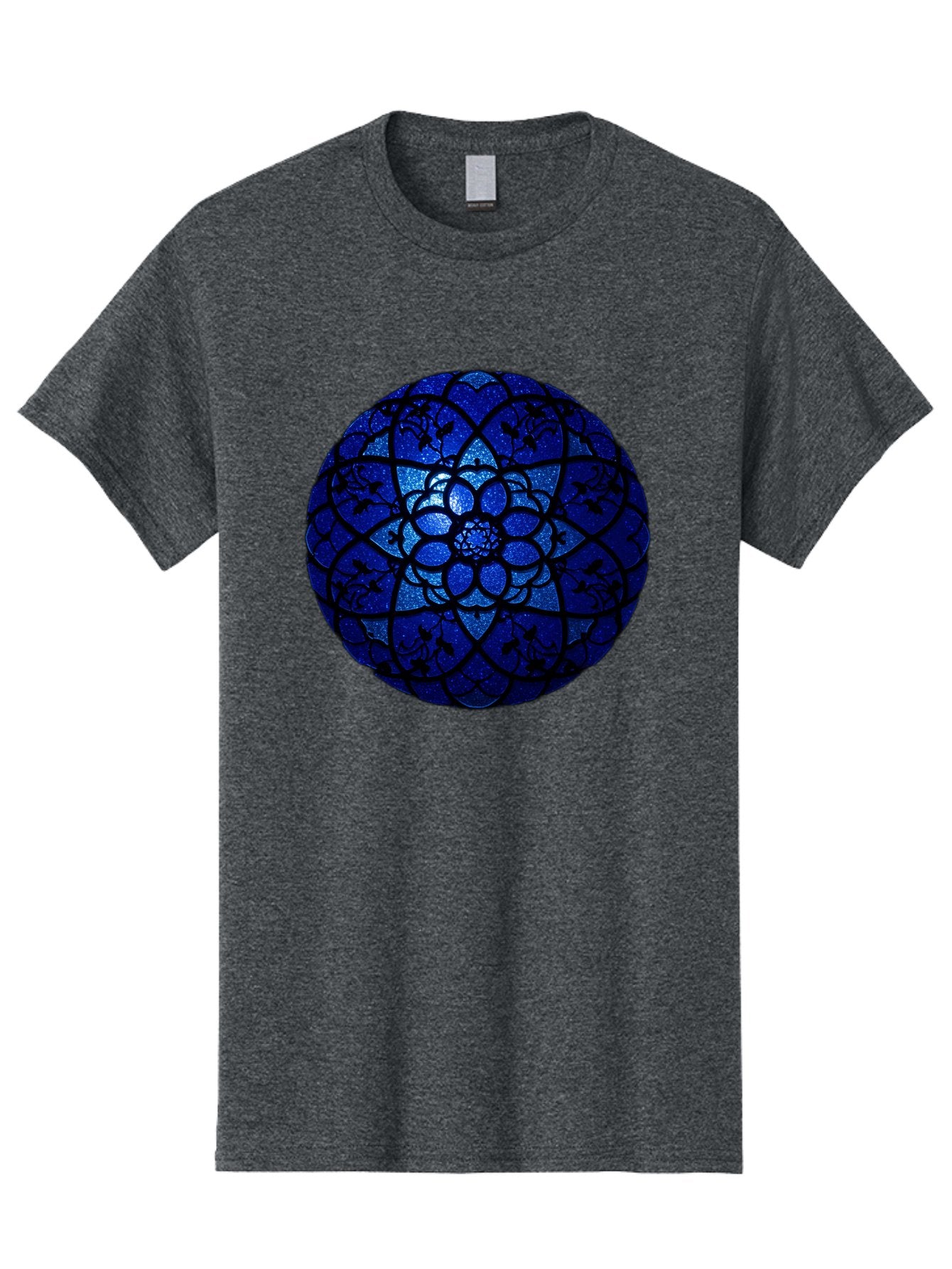 Blue-Lotus-Mandala Men'S Graphic Tee, 100% Cotton, Comfortable Casual Summer Wear, Machine Washable, Vintage Camera, Old Camera, Antique Camera, Black Camera, Classic Photography, Photography Equipment, Nostalgic Device, Film Camera, Bag196 15