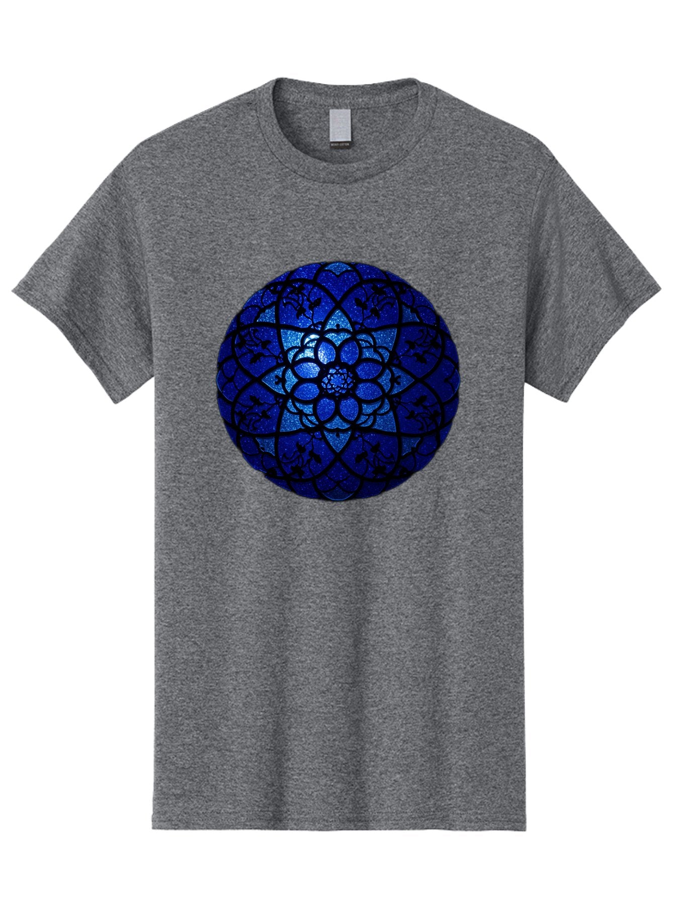 Blue-Lotus-Mandala Men'S Graphic Tee, 100% Cotton, Comfortable Casual Summer Wear, Machine Washable, Vintage Camera, Old Camera, Antique Camera, Black Camera, Classic Photography, Photography Equipment, Nostalgic Device, Film Camera, Bag196