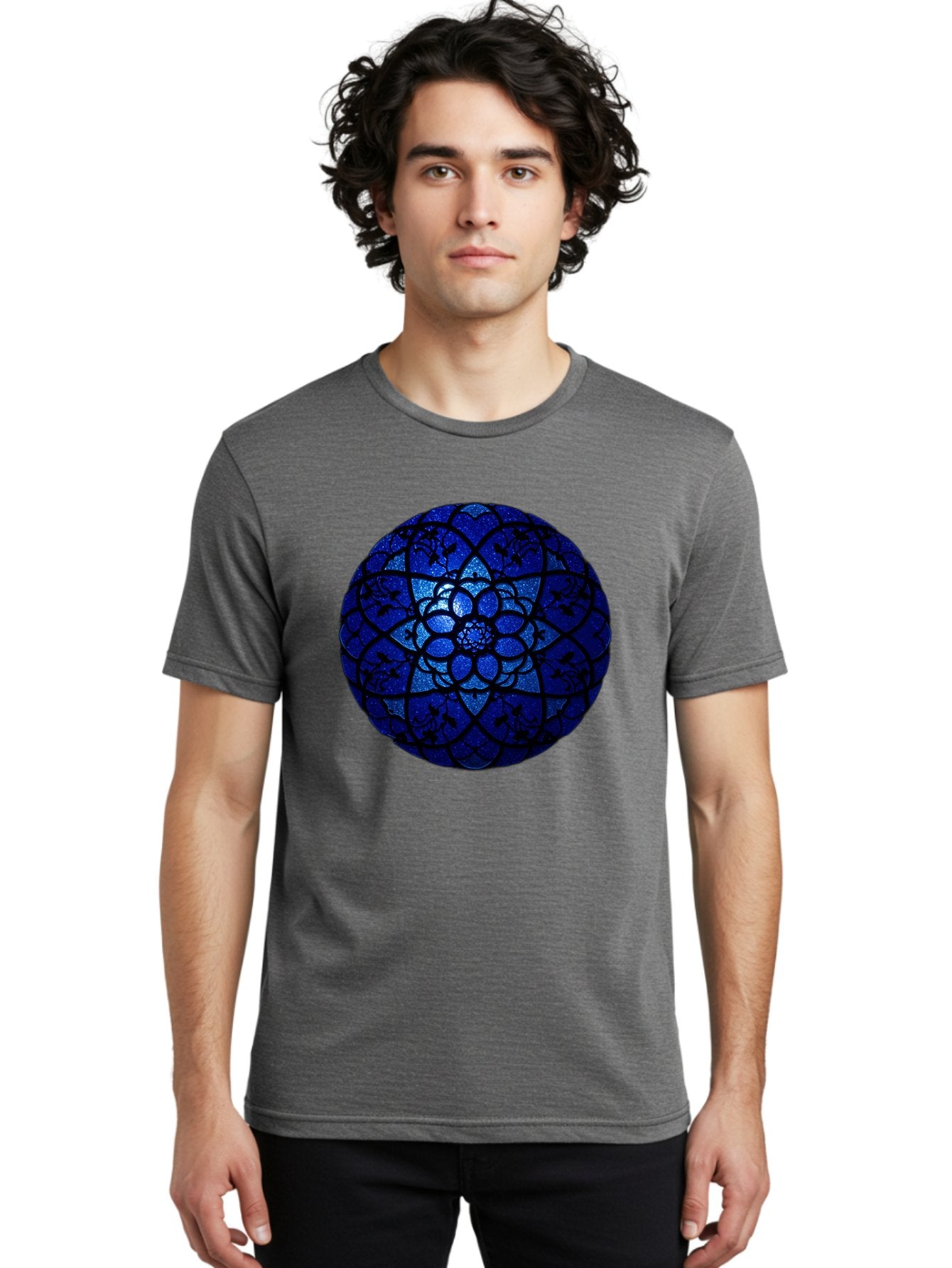 Blue-Lotus-Mandala Men'S Graphic Tee, 100% Cotton, Comfortable Casual Summer Wear, Machine Washable, Vintage Camera, Old Camera, Antique Camera, Black Camera, Classic Photography, Photography Equipment, Nostalgic Device, Film Camera, Bag196 19