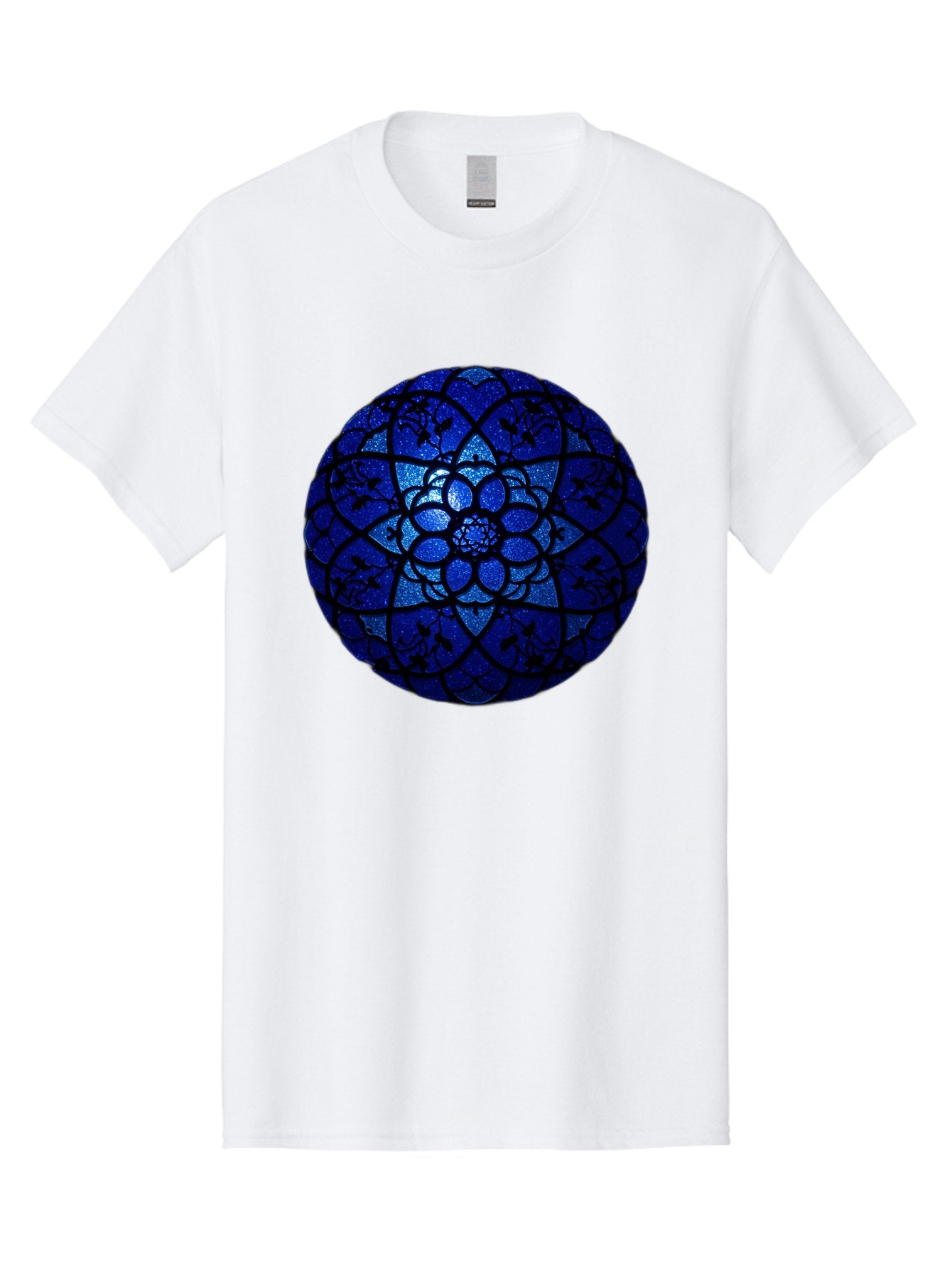 Blue-Lotus-Mandala Men'S Graphic Tee, 100% Cotton, Comfortable Casual Summer Wear, Machine Washable, Vintage Camera, Old Camera, Antique Camera, Black Camera, Classic Photography, Photography Equipment, Nostalgic Device, Film Camera, Bag196 5