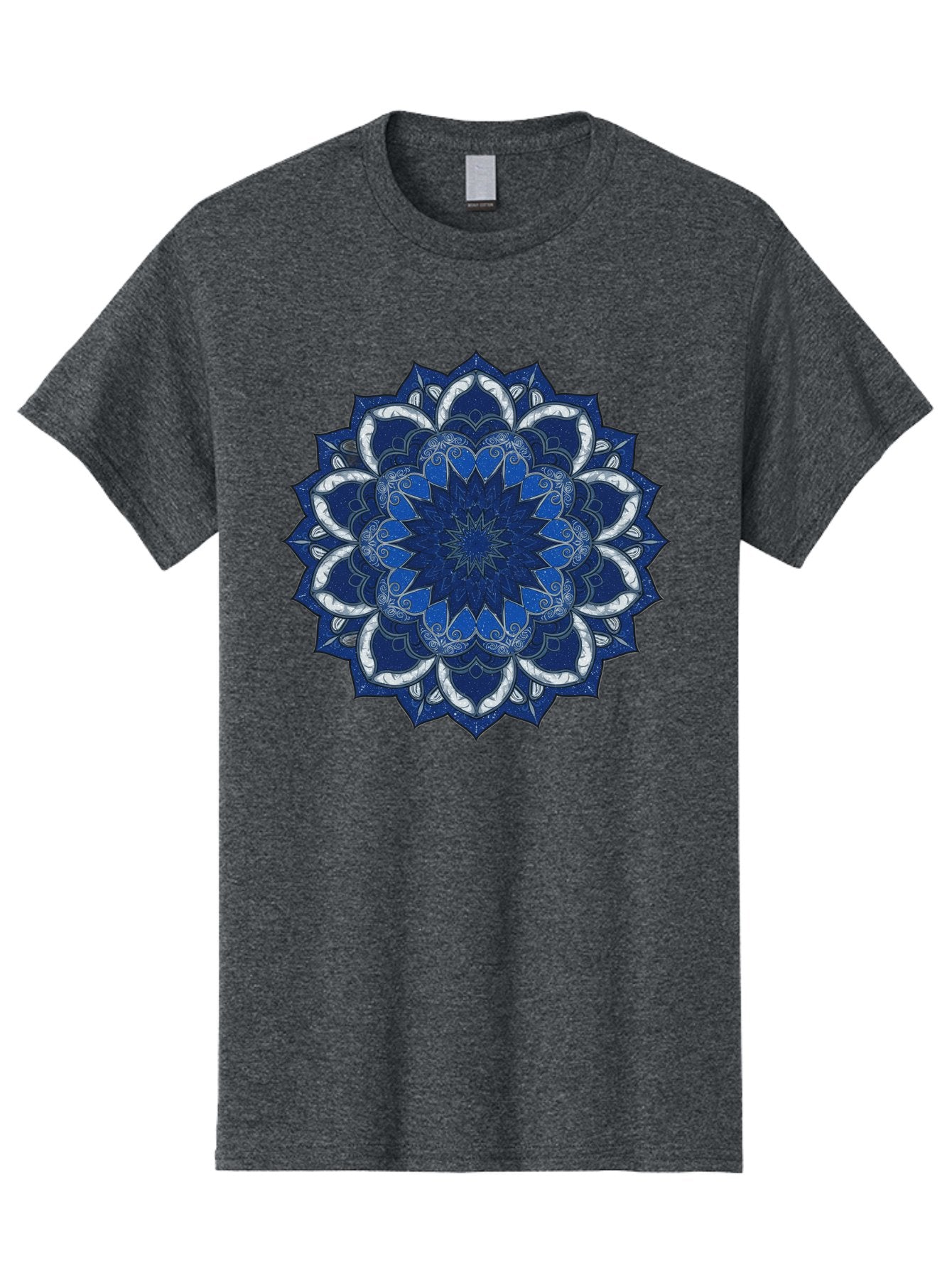 Blue-Mandala Men'S Graphic Tee, 100% Cotton, Comfortable Casual Summer Wear, Machine Washable, Vintage Camera, Old Camera, Antique Camera, Black Camera, Classic Photography, Photography Equipment, Nostalgic Device, Film Camera, Camera Art Bag197