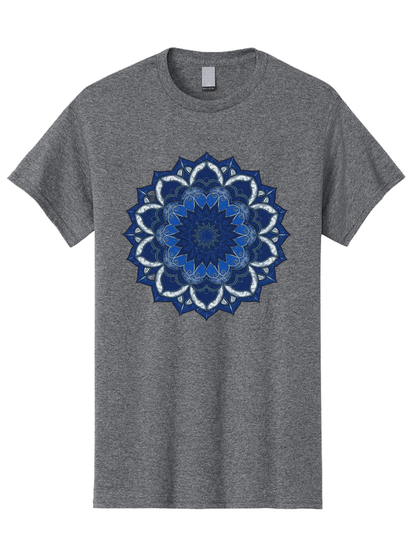 Blue-Mandala Men'S Graphic Tee, 100% Cotton, Comfortable Casual Summer Wear, Machine Washable, Vintage Camera, Old Camera, Antique Camera, Black Camera, Classic Photography, Photography Equipment, Nostalgic Device, Film Camera, Camera Art Bag197 5