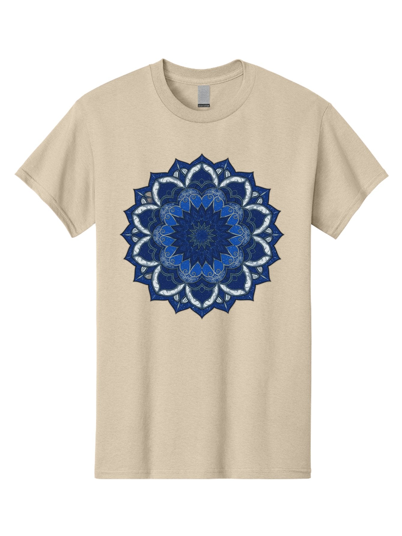 Blue-Mandala Men'S Graphic Tee, 100% Cotton, Comfortable Casual Summer Wear, Machine Washable, Vintage Camera, Old Camera, Antique Camera, Black Camera, Classic Photography, Photography Equipment, Nostalgic Device, Film Camera, Camera Art Bag197 9