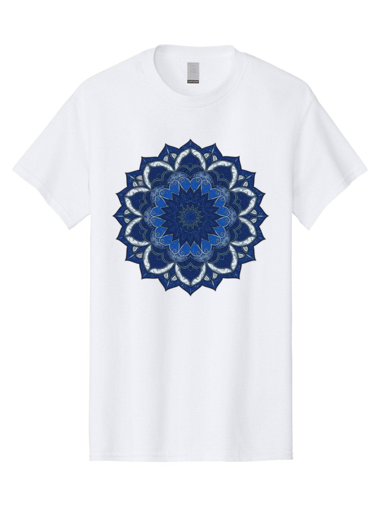 Blue-Mandala Men'S Graphic Tee, 100% Cotton, Comfortable Casual Summer Wear, Machine Washable, Vintage Camera, Old Camera, Antique Camera, Black Camera, Classic Photography, Photography Equipment, Nostalgic Device, Film Camera, Camera Art Bag197 6