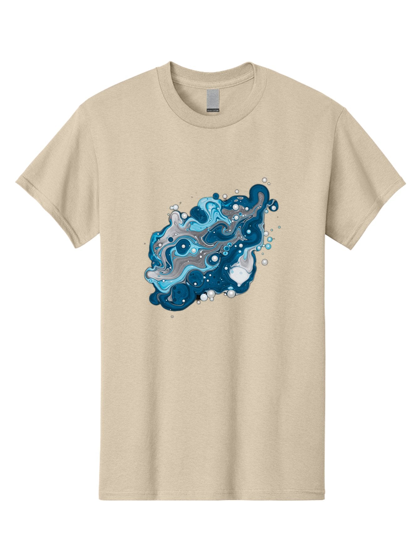 Blue-Marble-Effect Men'S Graphic Tee, 100% Cotton, Comfortable Casual Summer Wear, Machine Washable, Vintage Camera, Old Camera, Antique Camera, Black Camera, Classic Photography, Photography Equipment, Nostalgic Device, Film Camera, Bag198 7