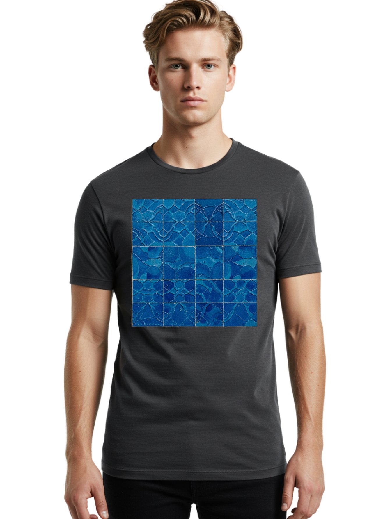 Blue-Tiles Men'S Graphic Tee, 100% Cotton, Comfortable Casual Summer Wear, Machine Washable, Vintage Camera, Old Camera, Antique Camera, Black Camera, Classic Photography, Photography Equipment, Nostalgic Device, Film Camera, Camera Art Bag206 21
