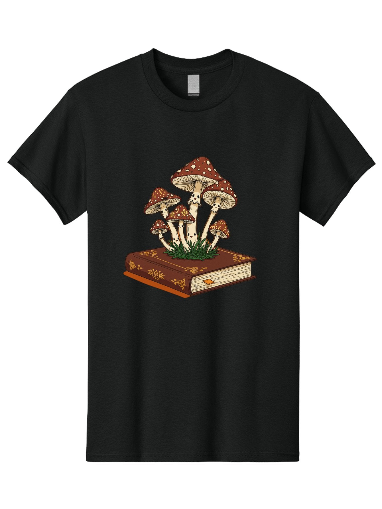 Book-With-Mushrooms Men'S Graphic Tee, 100% Cotton, Comfortable Casual Summer Wear, Machine Washable, Vintage Camera, Old Camera, Antique Camera, Black Camera, Classic Photography, Photography Equipment, Nostalgic Device, Film Camera, Bag212 14