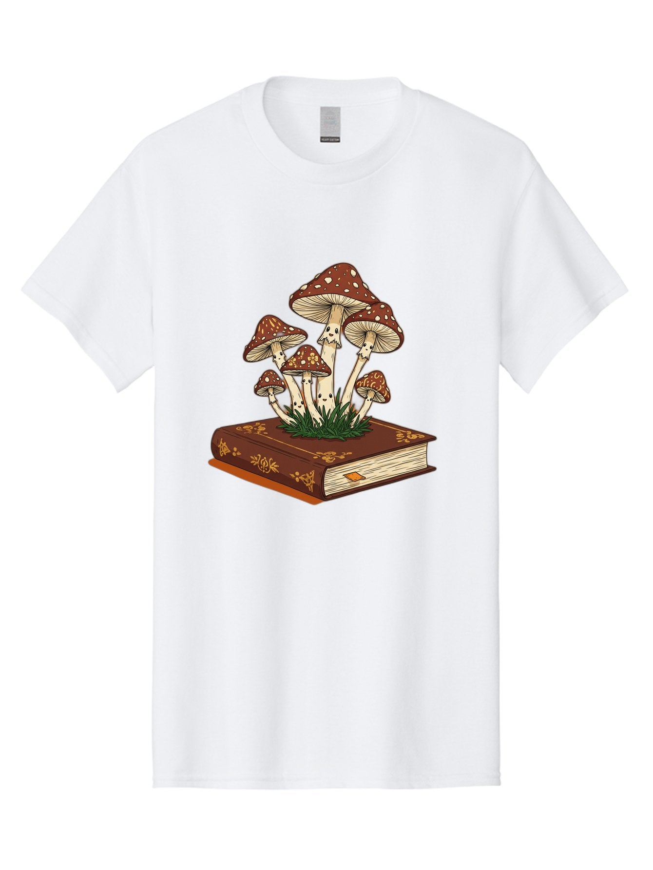 Book-With-Mushrooms Men'S Graphic Tee, 100% Cotton, Comfortable Casual Summer Wear, Machine Washable, Vintage Camera, Old Camera, Antique Camera, Black Camera, Classic Photography, Photography Equipment, Nostalgic Device, Film Camera, Bag212 4