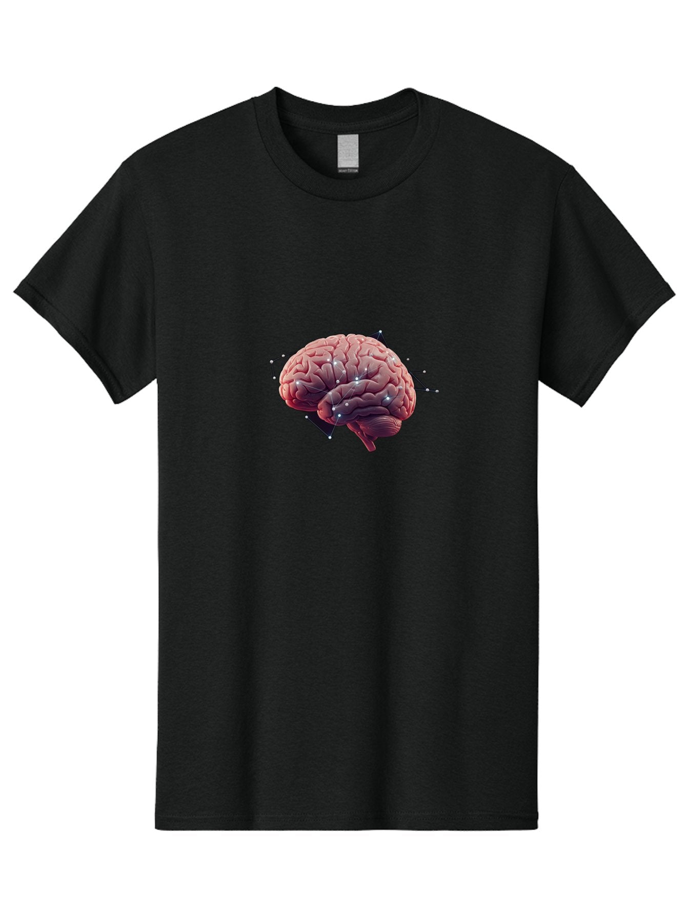 Brain-With-Electrodes Men'S Graphic Tee, 100% Cotton, Comfortable Casual Summer Wear, Machine Washable, Vintage Camera, Old Camera, Antique Camera, Black Camera, Classic Photography, Photography Equipment, Nostalgic Device, Film Camera, Bag214 14