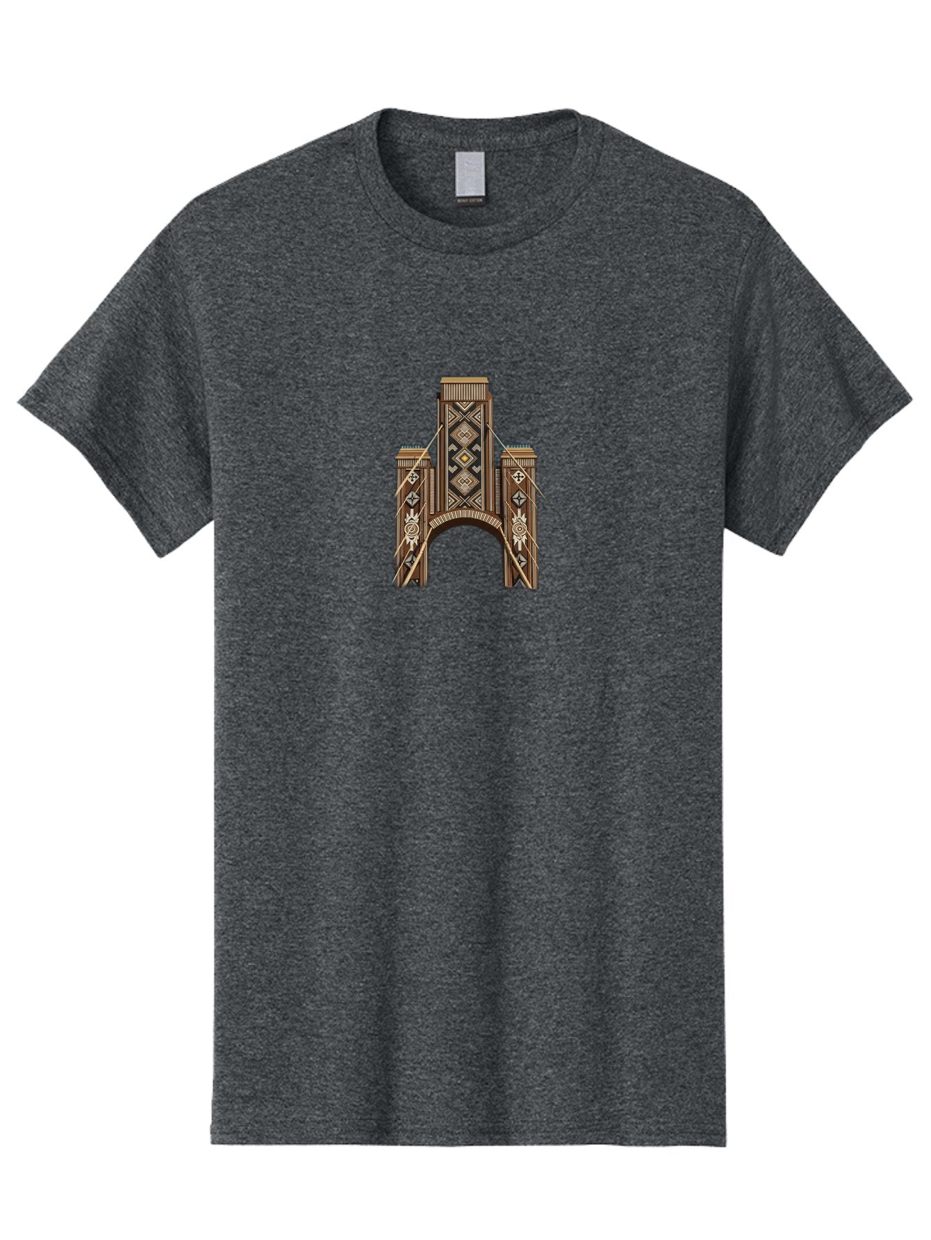 Brooklyn-Bridge Men'S Graphic Tee, 100% Cotton, Comfortable Casual Summer Wear, Machine Washable, Vintage Camera, Old Camera, Antique Camera, Black Camera, Classic Photography, Photography Equipment, Nostalgic Device, Film Camera, Camera Art Bag215 3