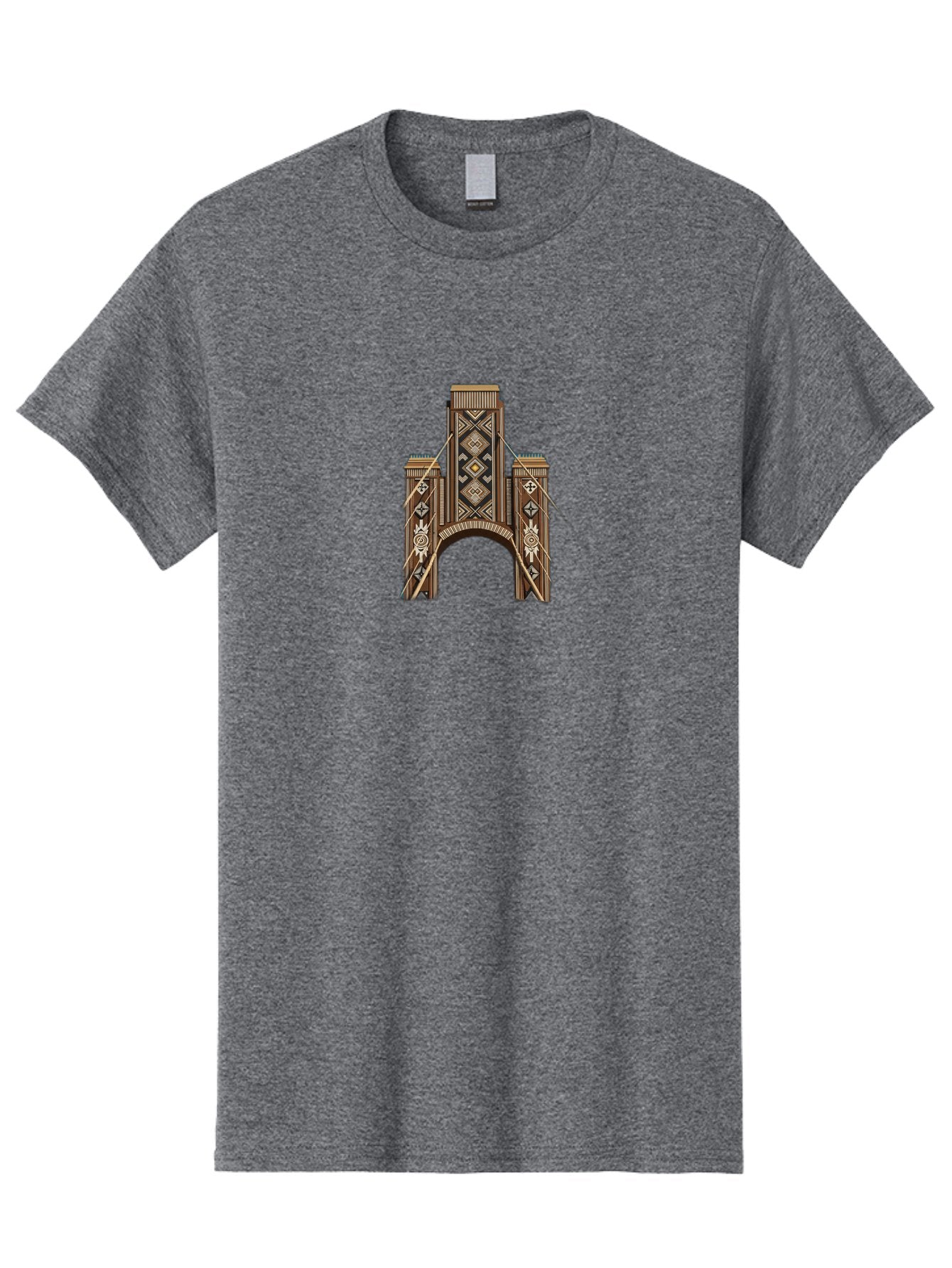 Brooklyn-Bridge Men'S Graphic Tee, 100% Cotton, Comfortable Casual Summer Wear, Machine Washable, Vintage Camera, Old Camera, Antique Camera, Black Camera, Classic Photography, Photography Equipment, Nostalgic Device, Film Camera, Camera Art Bag215 5