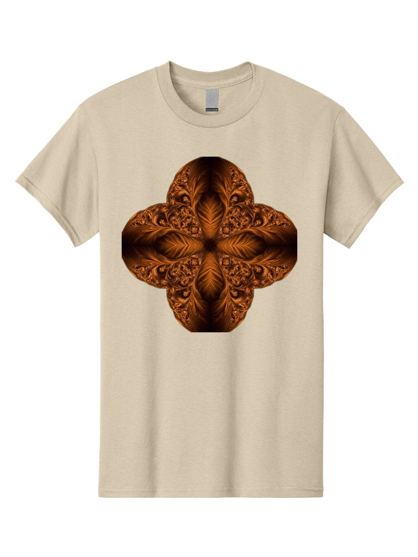 Brown-Fractal-Design Men'S Graphic Tee, 100% Cotton, Comfortable Casual Summer Wear, Machine Washable, Vintage Camera, Old Camera, Antique Camera, Black Camera, Classic Photography, Photography Equipment, Nostalgic Device, Film Camera, Bag216 4