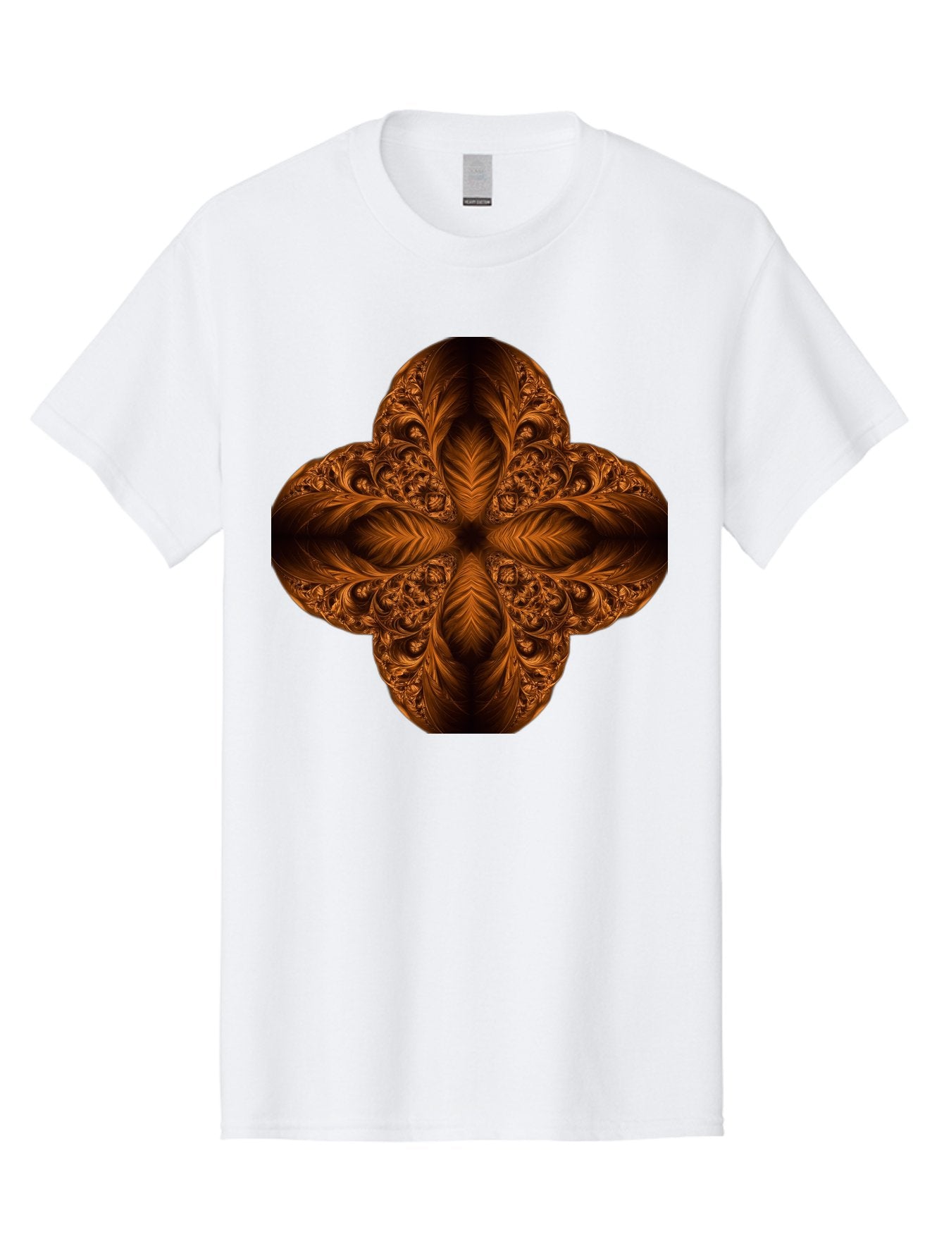 Brown-Fractal-Design Men'S Graphic Tee, 100% Cotton, Comfortable Casual Summer Wear, Machine Washable, Vintage Camera, Old Camera, Antique Camera, Black Camera, Classic Photography, Photography Equipment, Nostalgic Device, Film Camera, Bag216 7