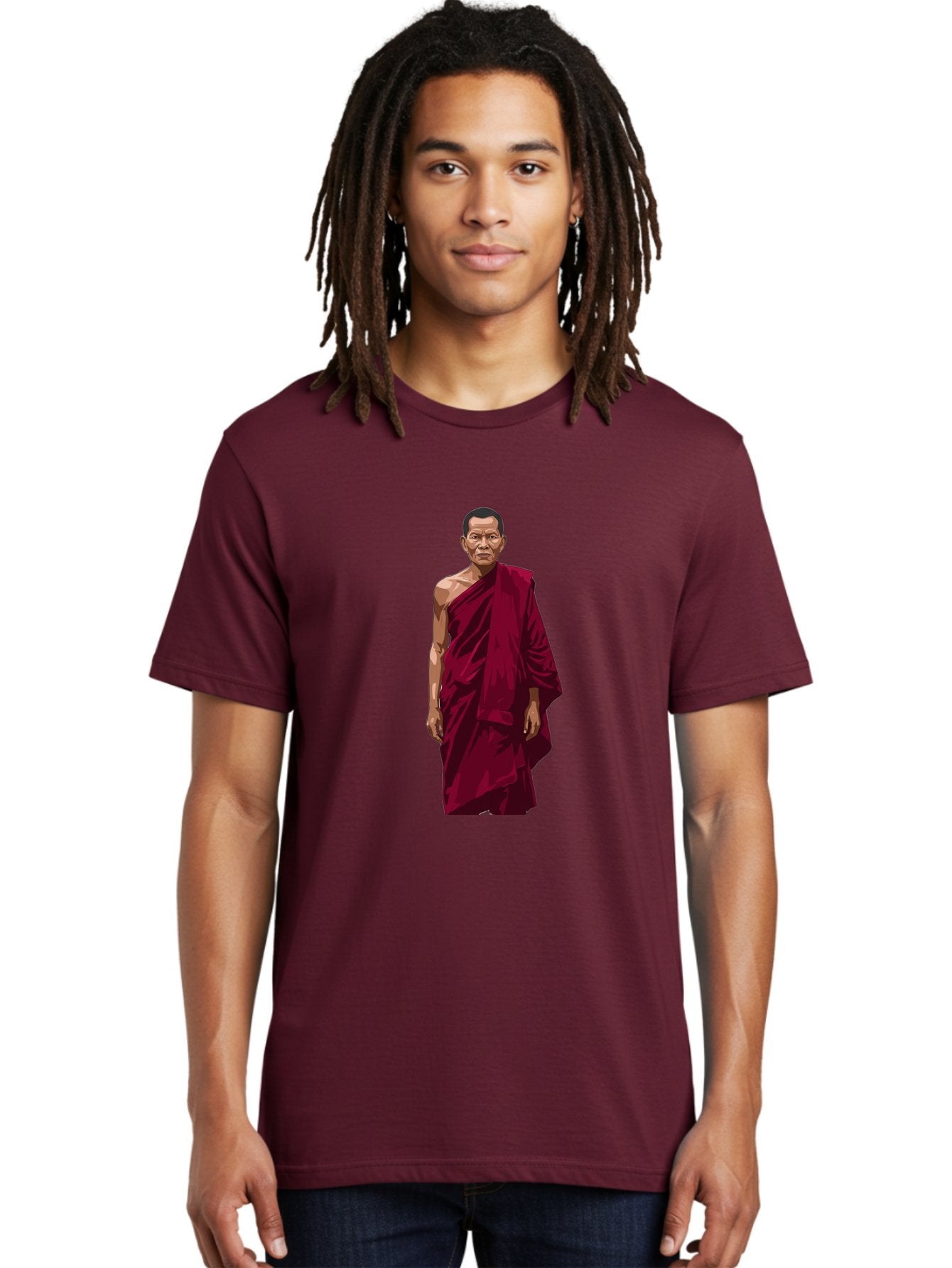 Buddhist-Monk-1 Men'S Graphic Tee, 100% Cotton, Comfortable Casual Summer Wear, Machine Washable, Vintage Camera, Old Camera, Antique Camera, Black Camera, Classic Photography, Photography Equipment, Nostalgic Device, Film Camera, Camera Art Bag224 27