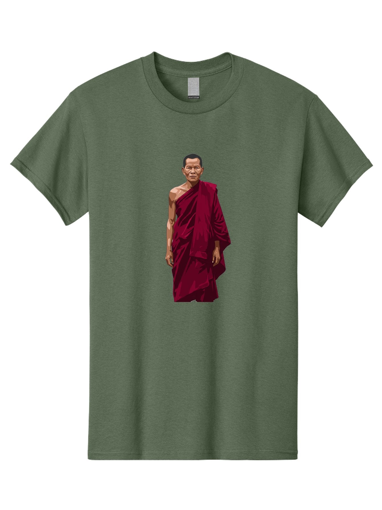 Buddhist-Monk-1 Men'S Graphic Tee, 100% Cotton, Comfortable Casual Summer Wear, Machine Washable, Vintage Camera, Old Camera, Antique Camera, Black Camera, Classic Photography, Photography Equipment, Nostalgic Device, Film Camera, Camera Art Bag224 5