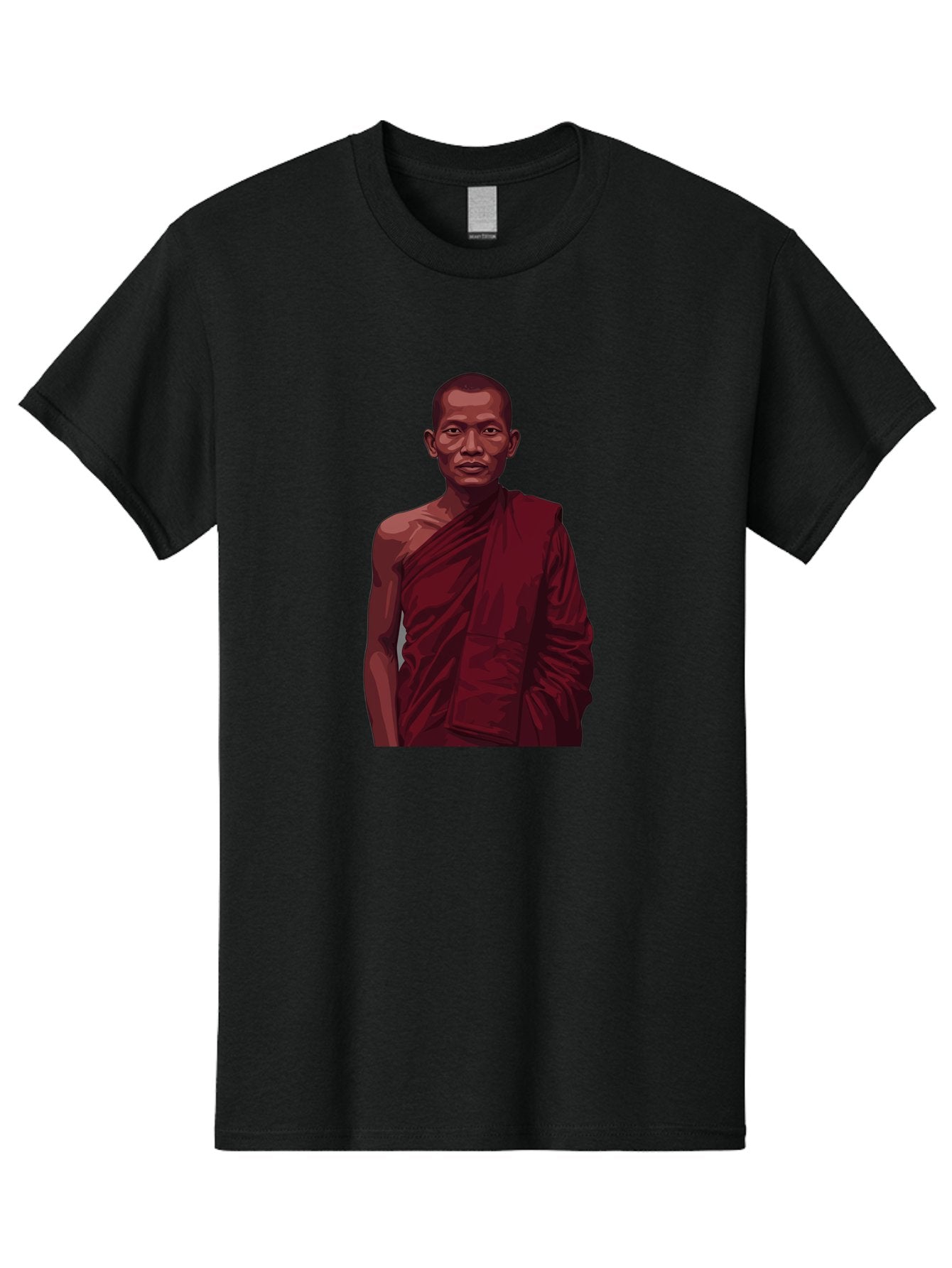 Buddhist-Monk-2 Men'S Graphic Tee, 100% Cotton, Comfortable Casual Summer Wear, Machine Washable, Vintage Camera, Old Camera, Antique Camera, Black Camera, Classic Photography, Photography Equipment, Nostalgic Device, Film Camera, Camera Art Bag225 6