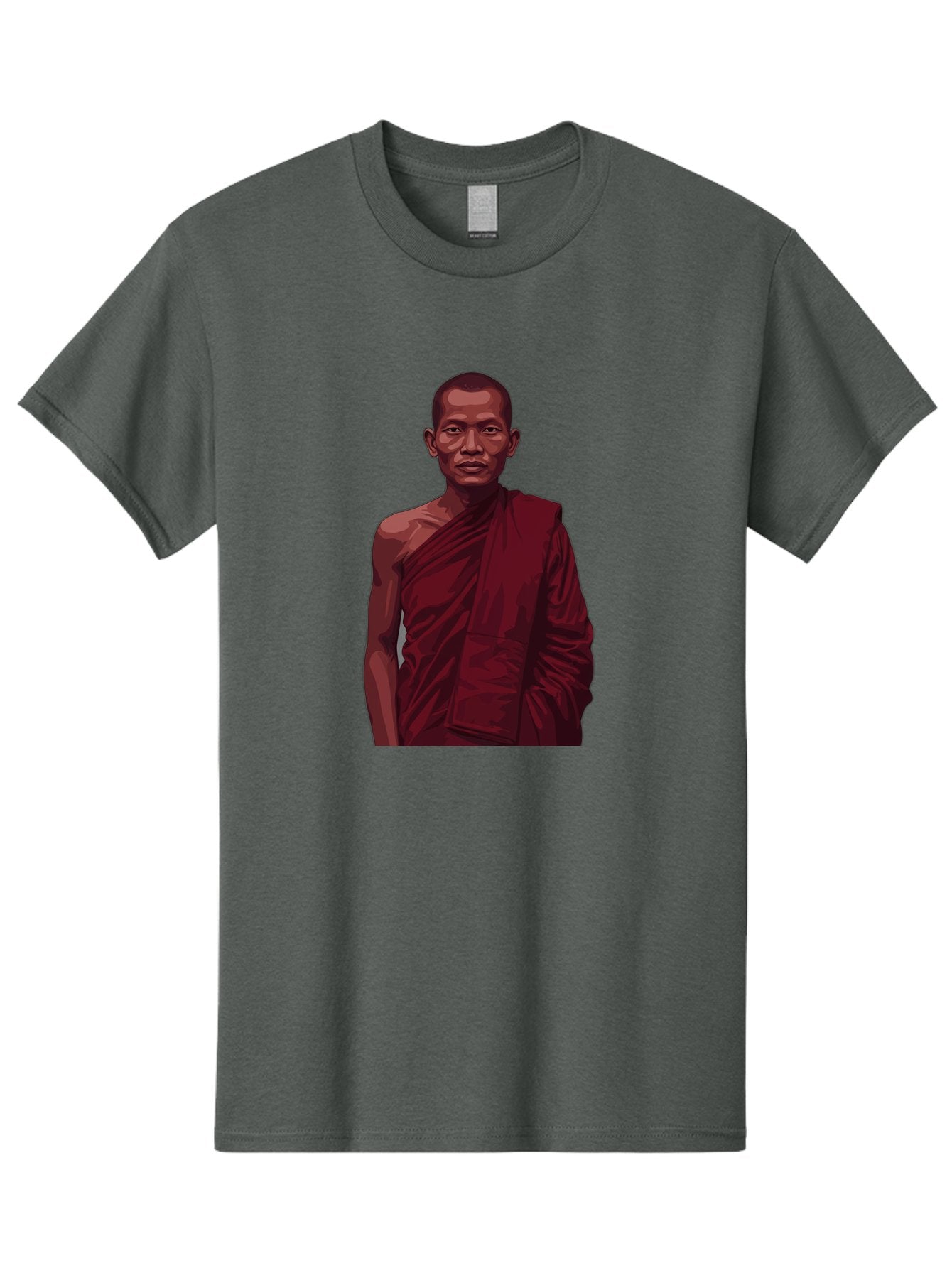 Buddhist-Monk-2 Men'S Graphic Tee, 100% Cotton, Comfortable Casual Summer Wear, Machine Washable, Vintage Camera, Old Camera, Antique Camera, Black Camera, Classic Photography, Photography Equipment, Nostalgic Device, Film Camera, Camera Art Bag225 12