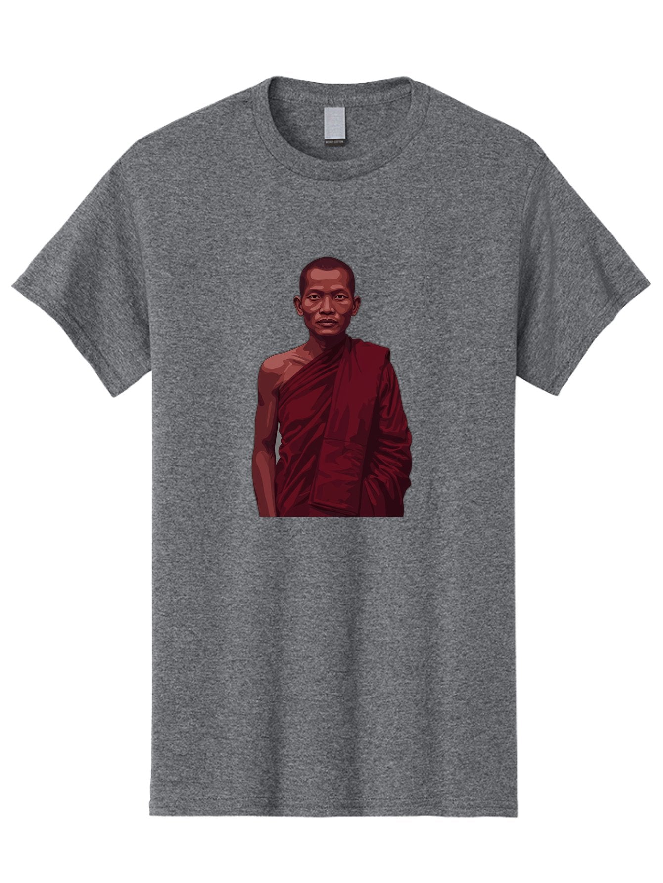 Buddhist-Monk-2 Men'S Graphic Tee, 100% Cotton, Comfortable Casual Summer Wear, Machine Washable, Vintage Camera, Old Camera, Antique Camera, Black Camera, Classic Photography, Photography Equipment, Nostalgic Device, Film Camera, Camera Art Bag225 5