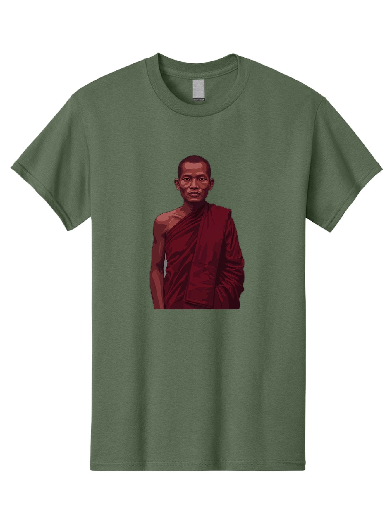 Buddhist-Monk-2 Men'S Graphic Tee, 100% Cotton, Comfortable Casual Summer Wear, Machine Washable, Vintage Camera, Old Camera, Antique Camera, Black Camera, Classic Photography, Photography Equipment, Nostalgic Device, Film Camera, Camera Art Bag225 9