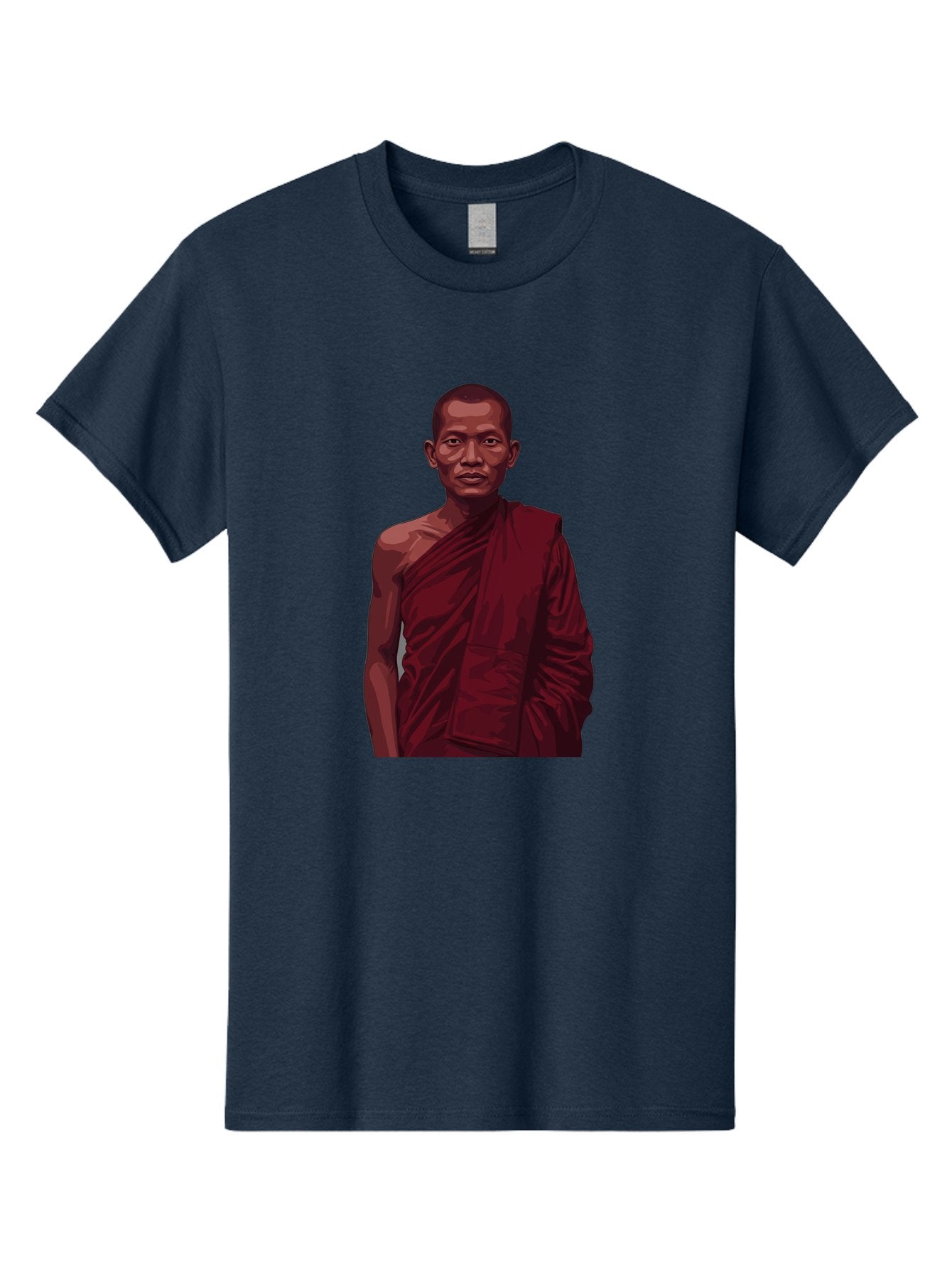 Buddhist-Monk-2 Men'S Graphic Tee, 100% Cotton, Comfortable Casual Summer Wear, Machine Washable, Vintage Camera, Old Camera, Antique Camera, Black Camera, Classic Photography, Photography Equipment, Nostalgic Device, Film Camera, Camera Art Bag225 15