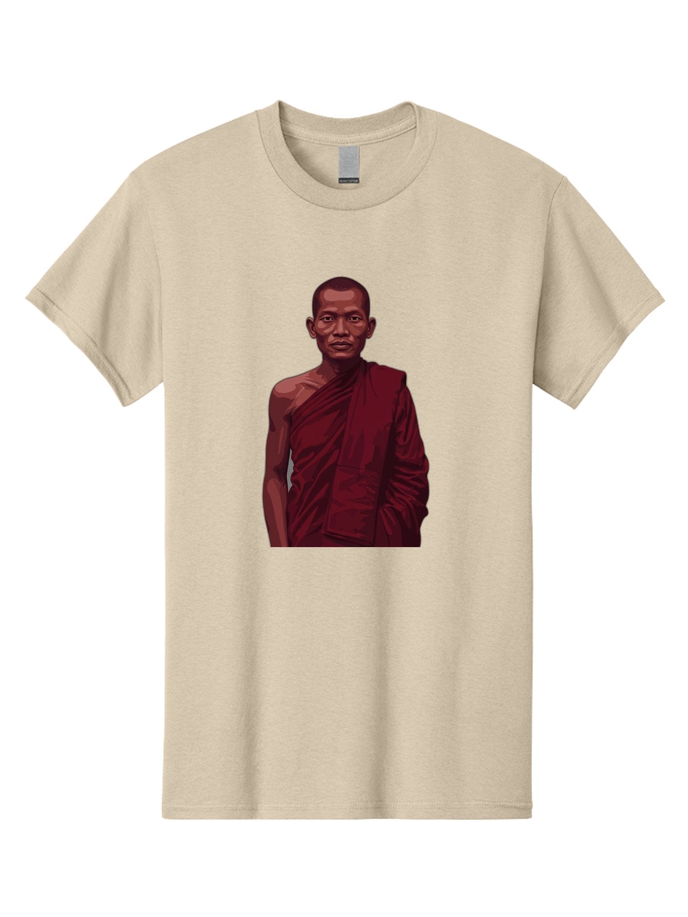 Buddhist-Monk-2 Men'S Graphic Tee, 100% Cotton, Comfortable Casual Summer Wear, Machine Washable, Vintage Camera, Old Camera, Antique Camera, Black Camera, Classic Photography, Photography Equipment, Nostalgic Device, Film Camera, Camera Art Bag225 10