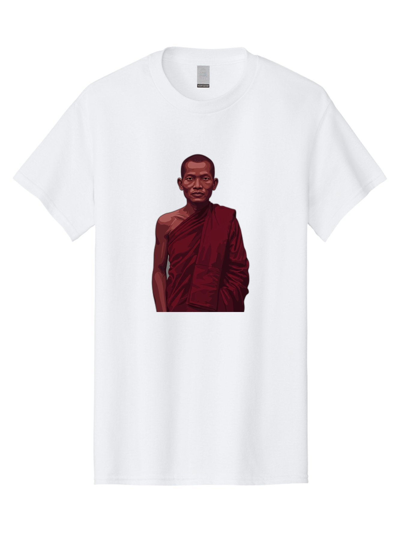 Buddhist-Monk-2 Men'S Graphic Tee, 100% Cotton, Comfortable Casual Summer Wear, Machine Washable, Vintage Camera, Old Camera, Antique Camera, Black Camera, Classic Photography, Photography Equipment, Nostalgic Device, Film Camera, Camera Art Bag225 11