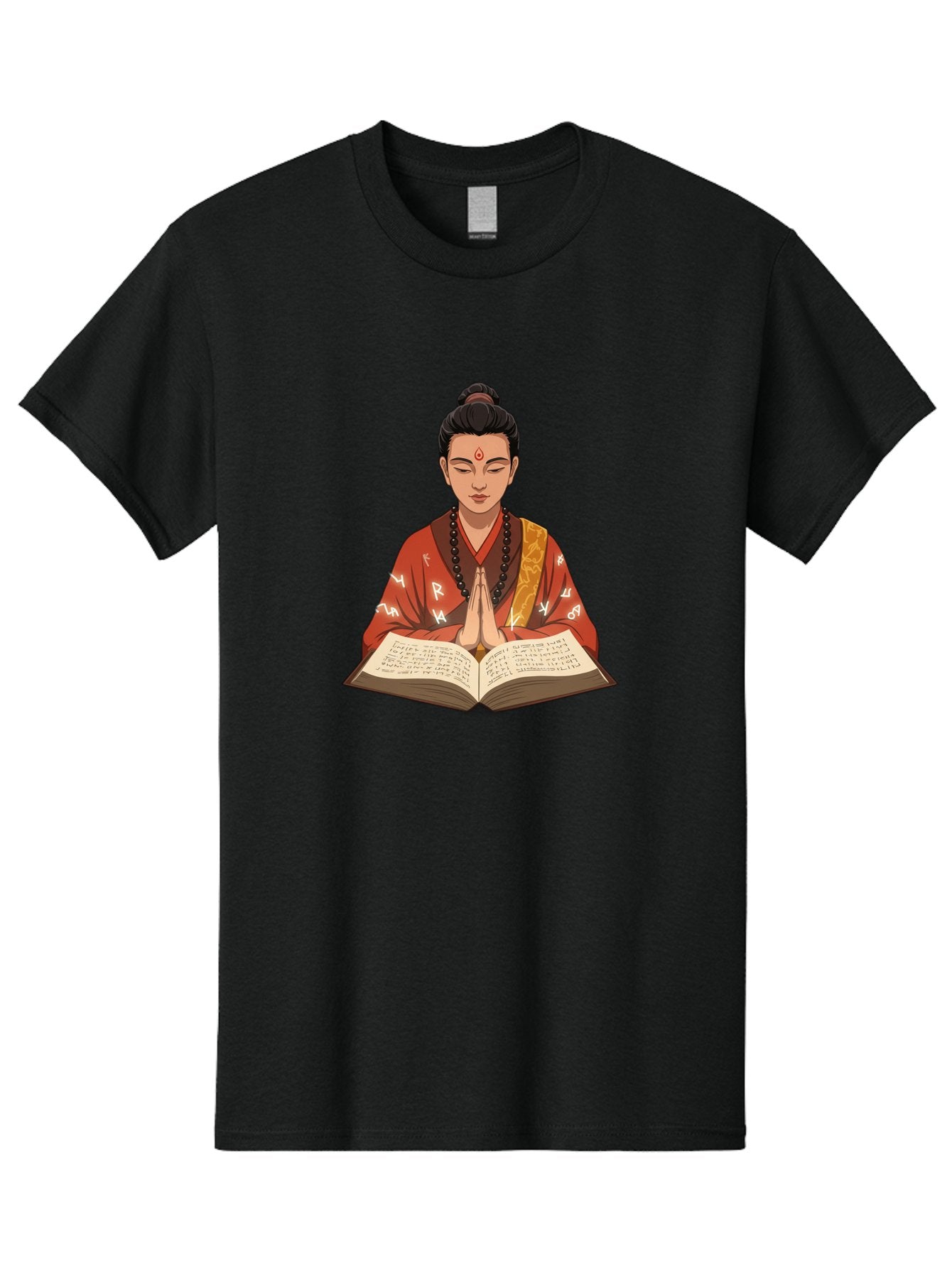 Buddhist-Monk-Praying Men'S Graphic Tee, 100% Cotton, Comfortable Casual Summer Wear, Machine Washable, Vintage Camera, Old Camera, Antique Camera, Black Camera, Classic Photography, Photography Equipment, Nostalgic Device, Film Camera, Bag227