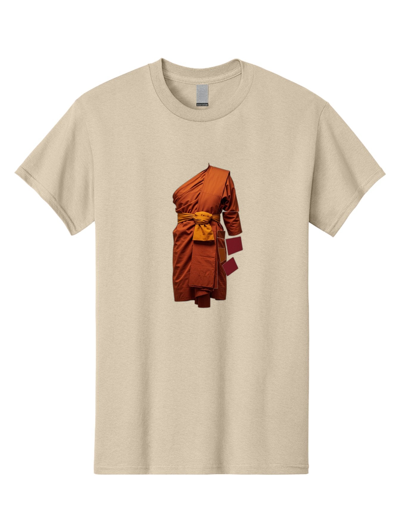 Buddhist-Monk-Robe-1 Men'S Graphic Tee, 100% Cotton, Comfortable Casual Summer Wear, Machine Washable, Vintage Camera, Old Camera, Antique Camera, Black Camera, Classic Photography, Photography Equipment, Nostalgic Device, Film Camera, Bag228