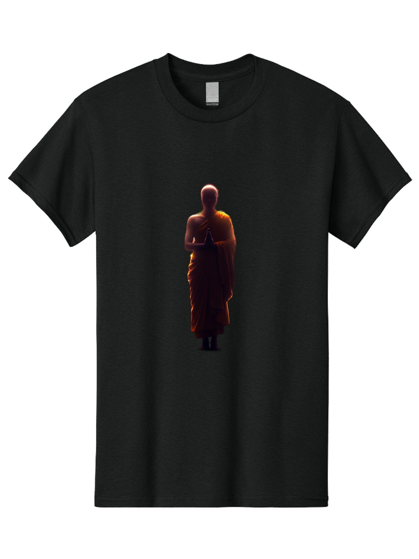 Buddhist-Monk-Silhouette Men'S Graphic Tee, 100% Cotton, Comfortable Casual Summer Wear, Machine Washable, Vintage Camera, Old Camera, Antique Camera, Black Camera, Classic Photography, Photography Equipment, Nostalgic Device, Film Camera, Bag230 8